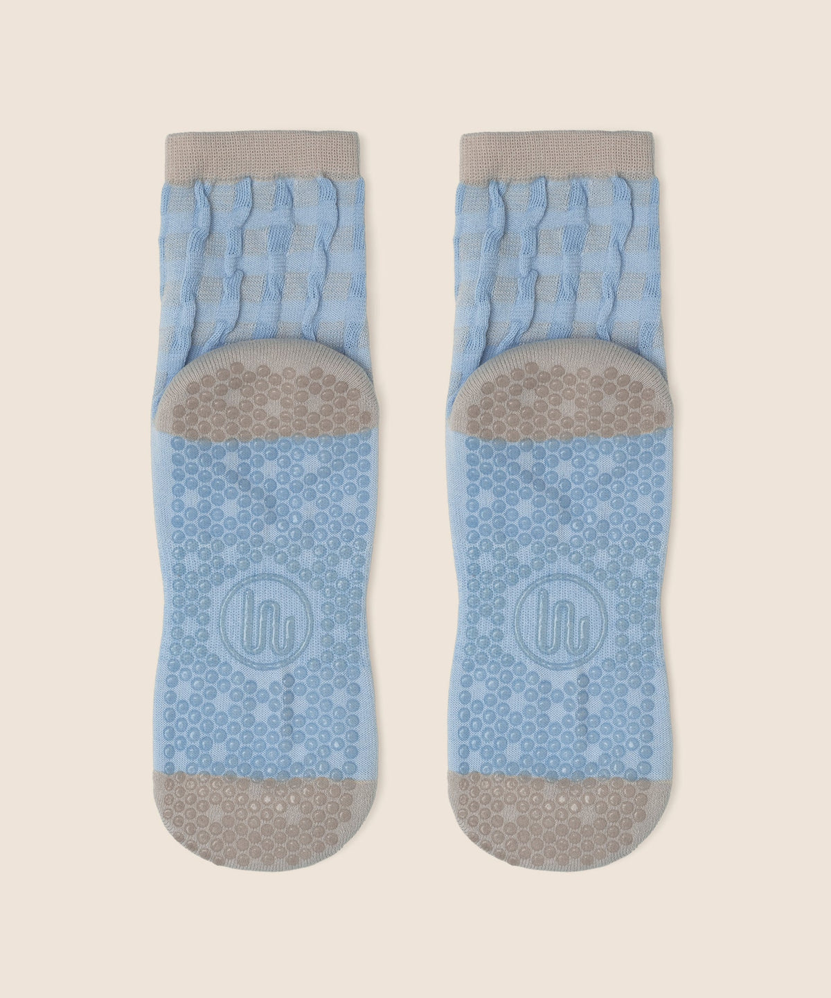 Crew Grip Socks - Bluebelle Gingham