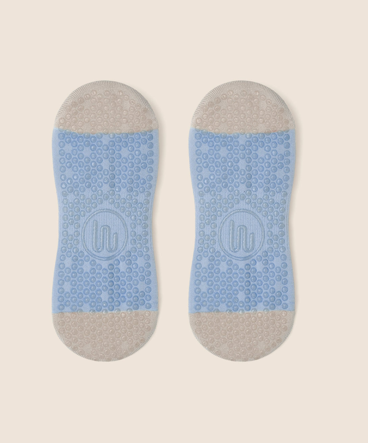 Low Rise Grip Socks - Bluebelle Gingham