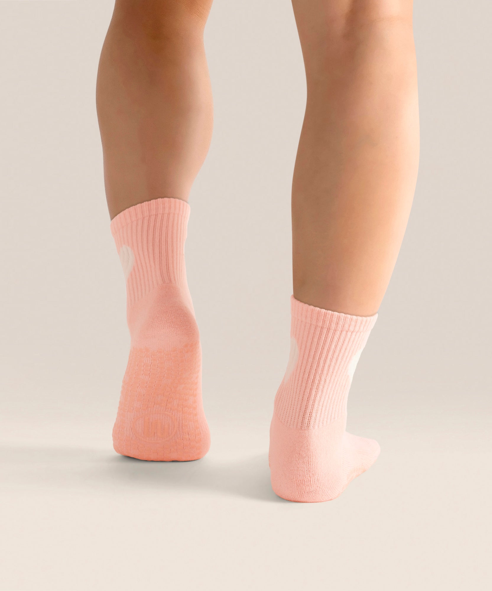 Crew Grip Socks - Strawberry Heart