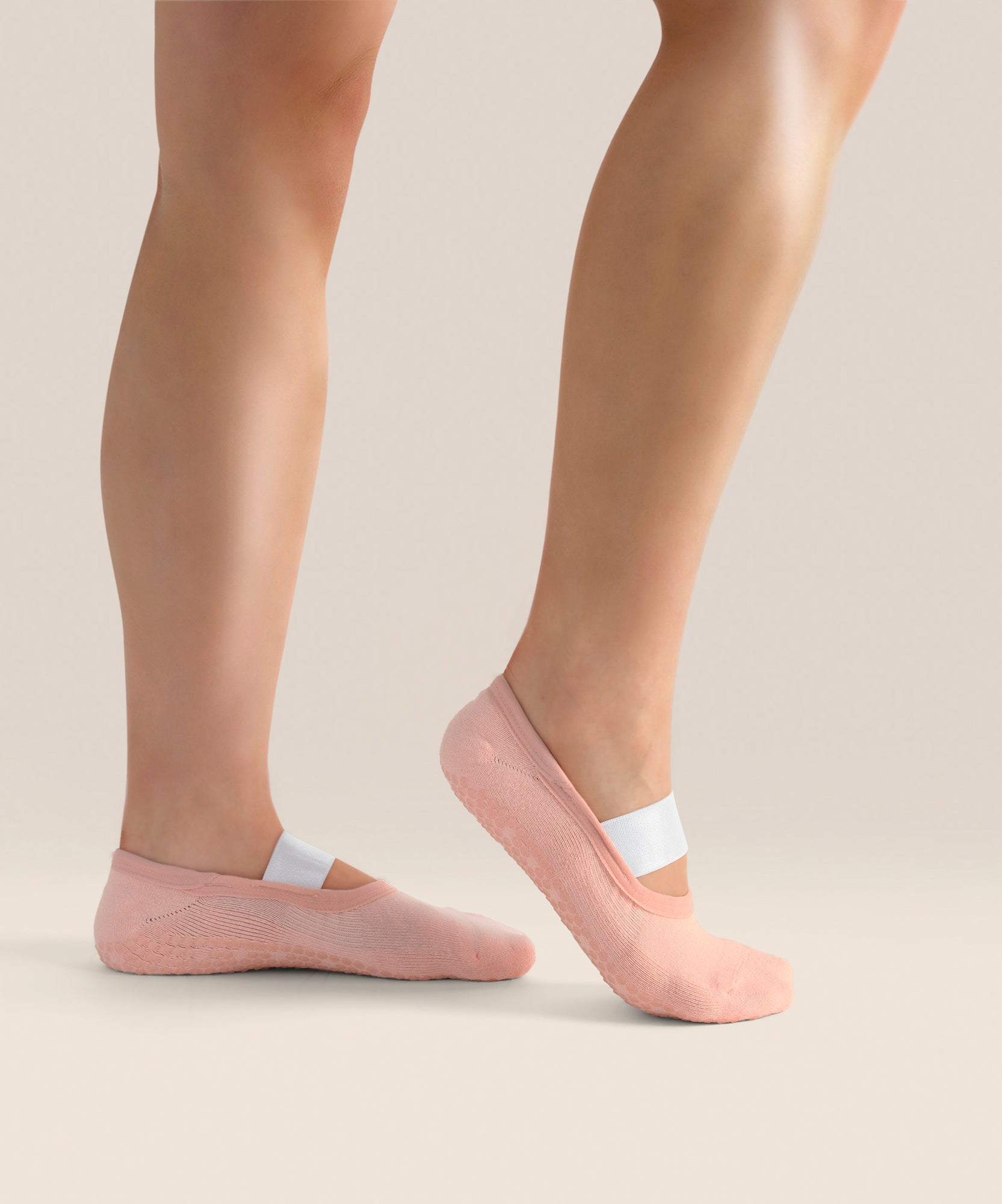 Ballet Grip Socks - Fondant Pink