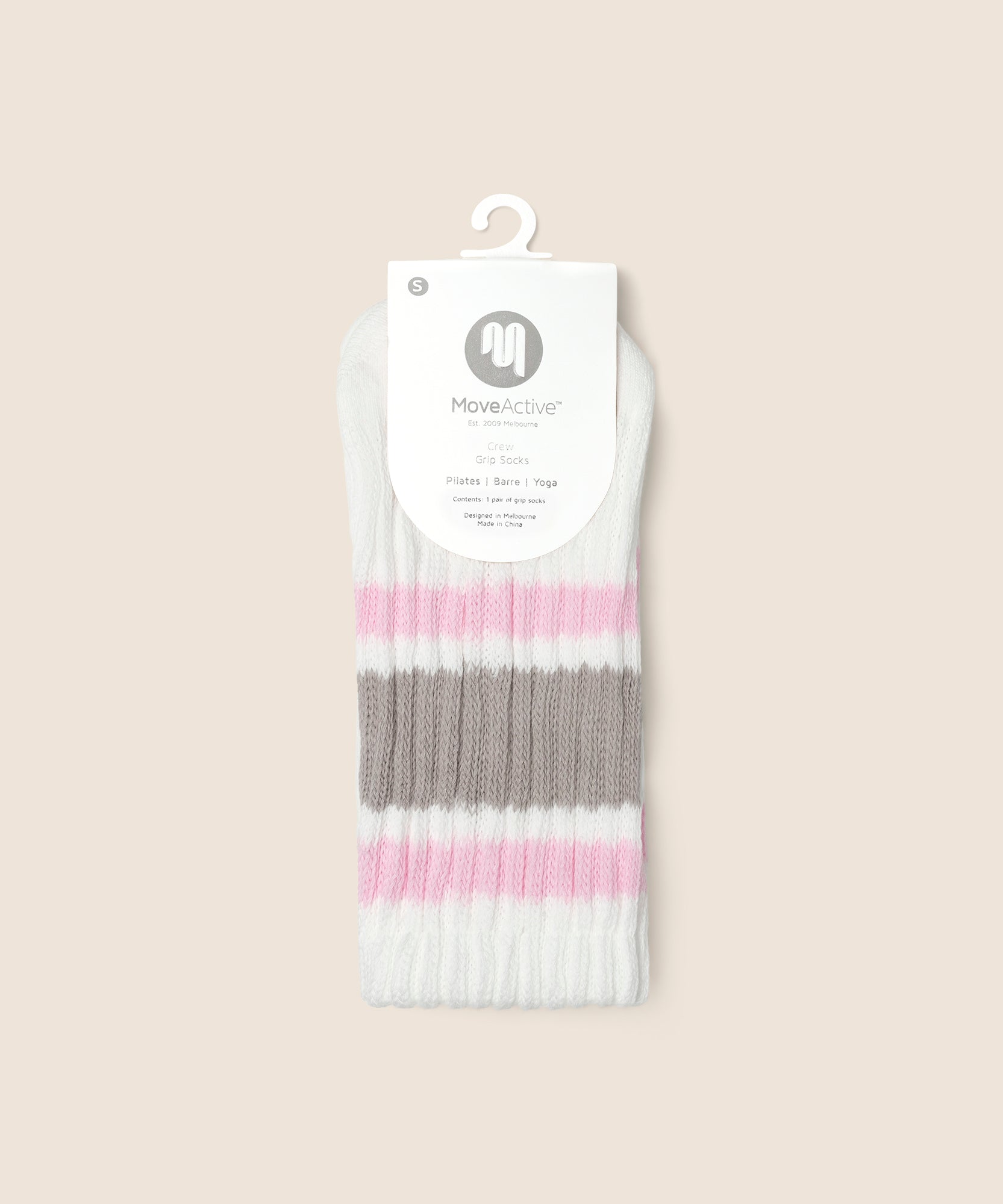 Crew Grip Socks - 80s Stripe