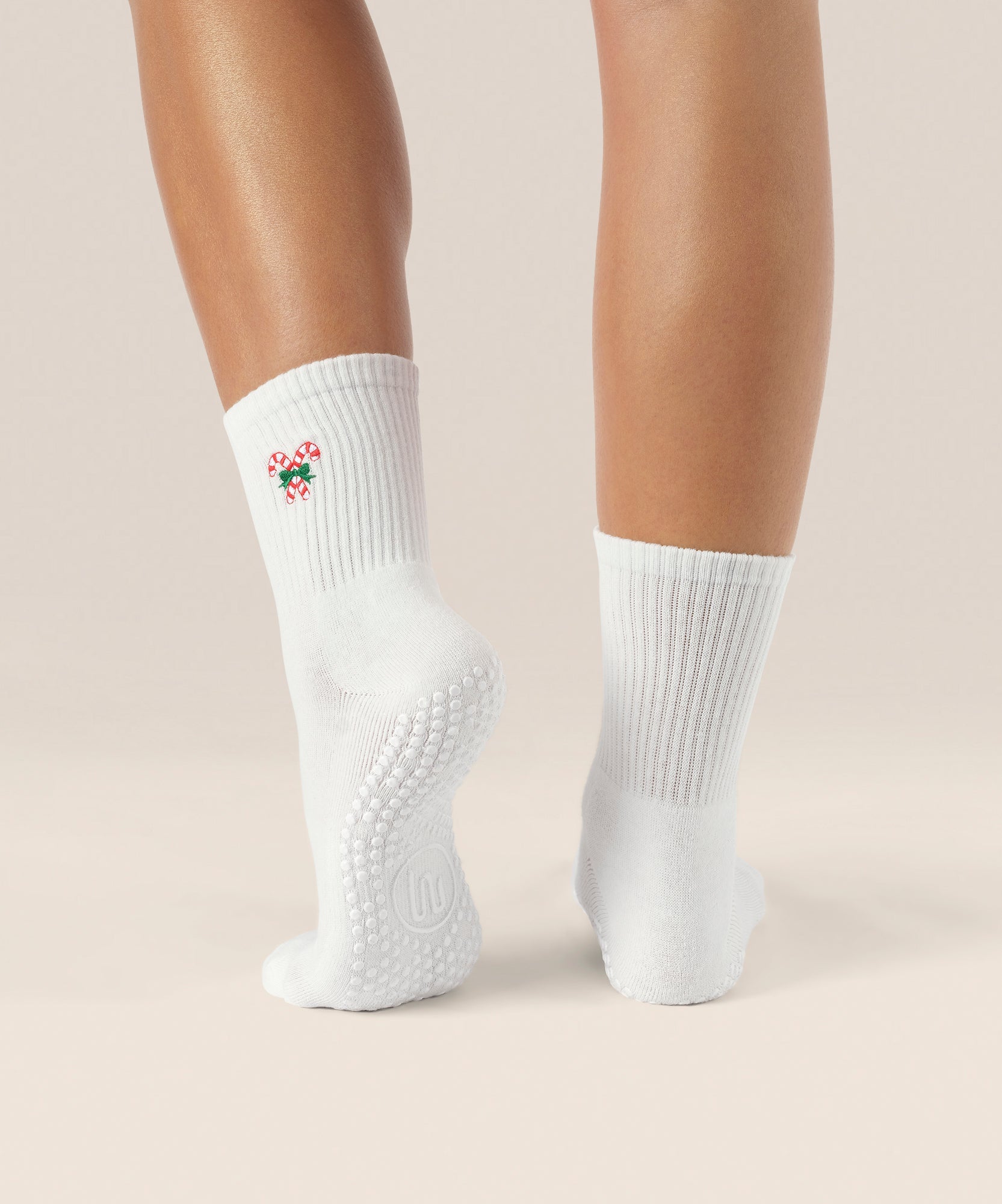 Crew Grip Socks - Candy Cane