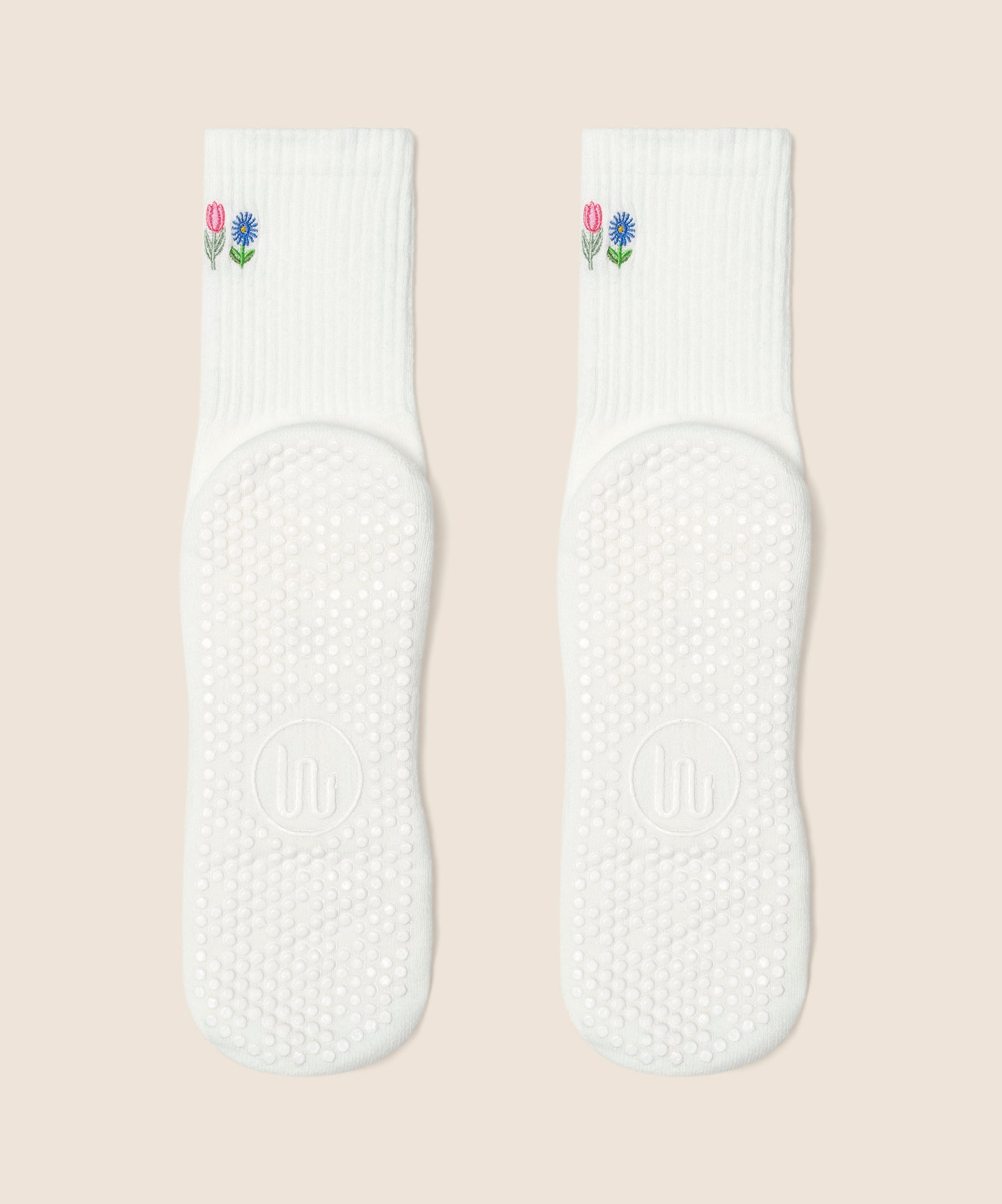 Crew Grip Socks - Meadow Bloom