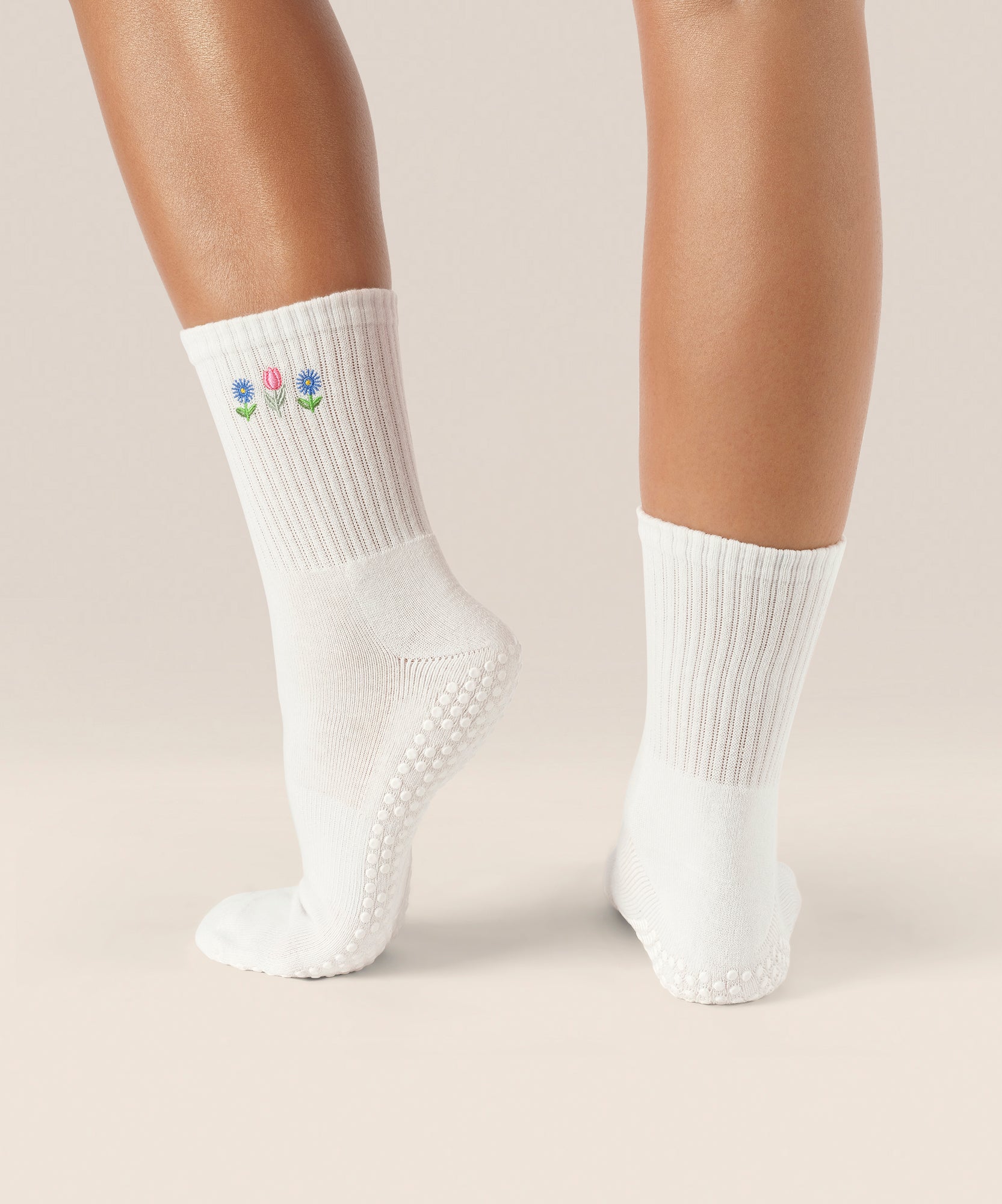 Crew Grip Socks - Meadow Bloom