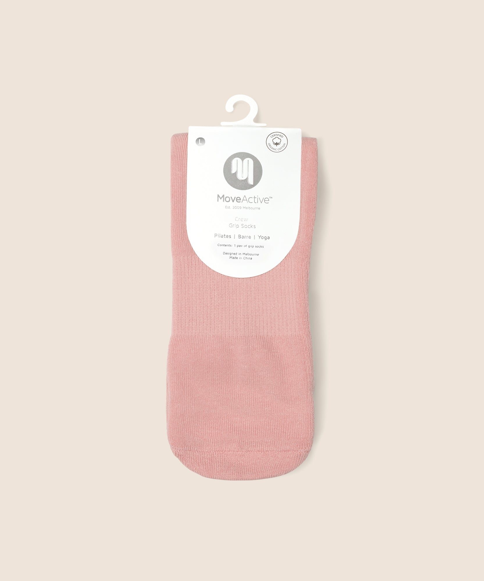 Crew Non Slip Grip Socks - Strawberry Patch
