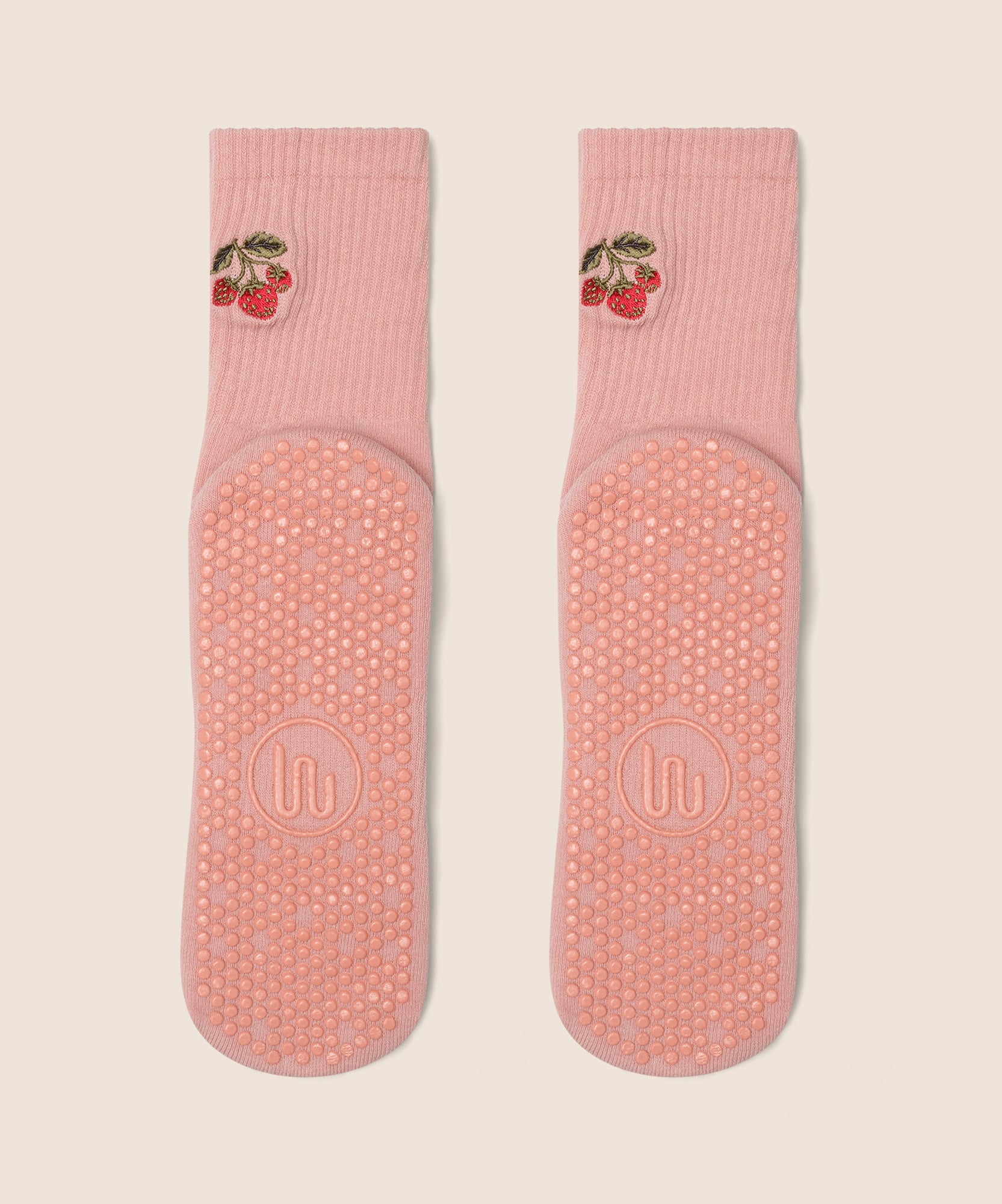 Crew Grip Socks - Strawberry Patch