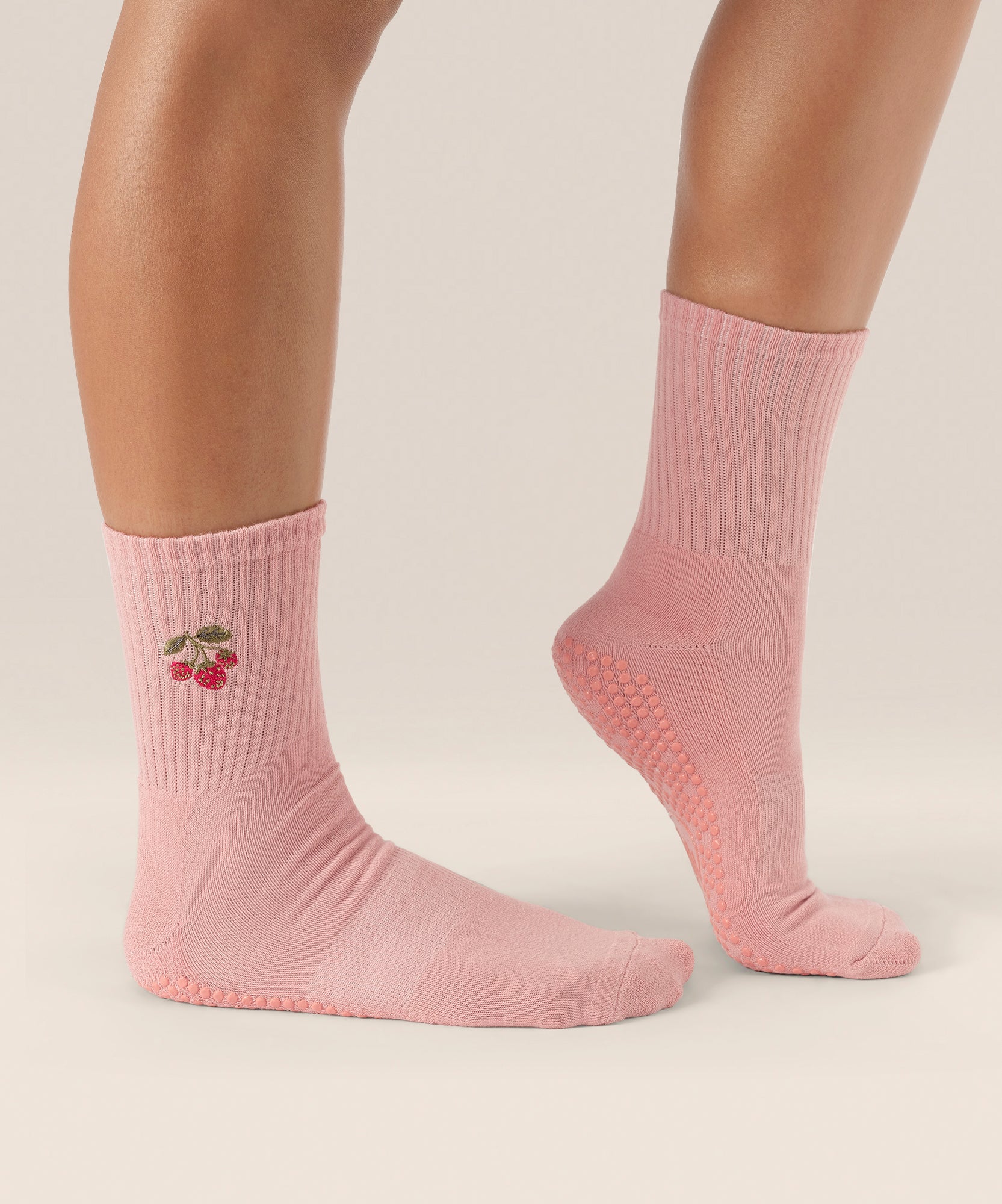 Crew Grip Socks - Strawberry Patch