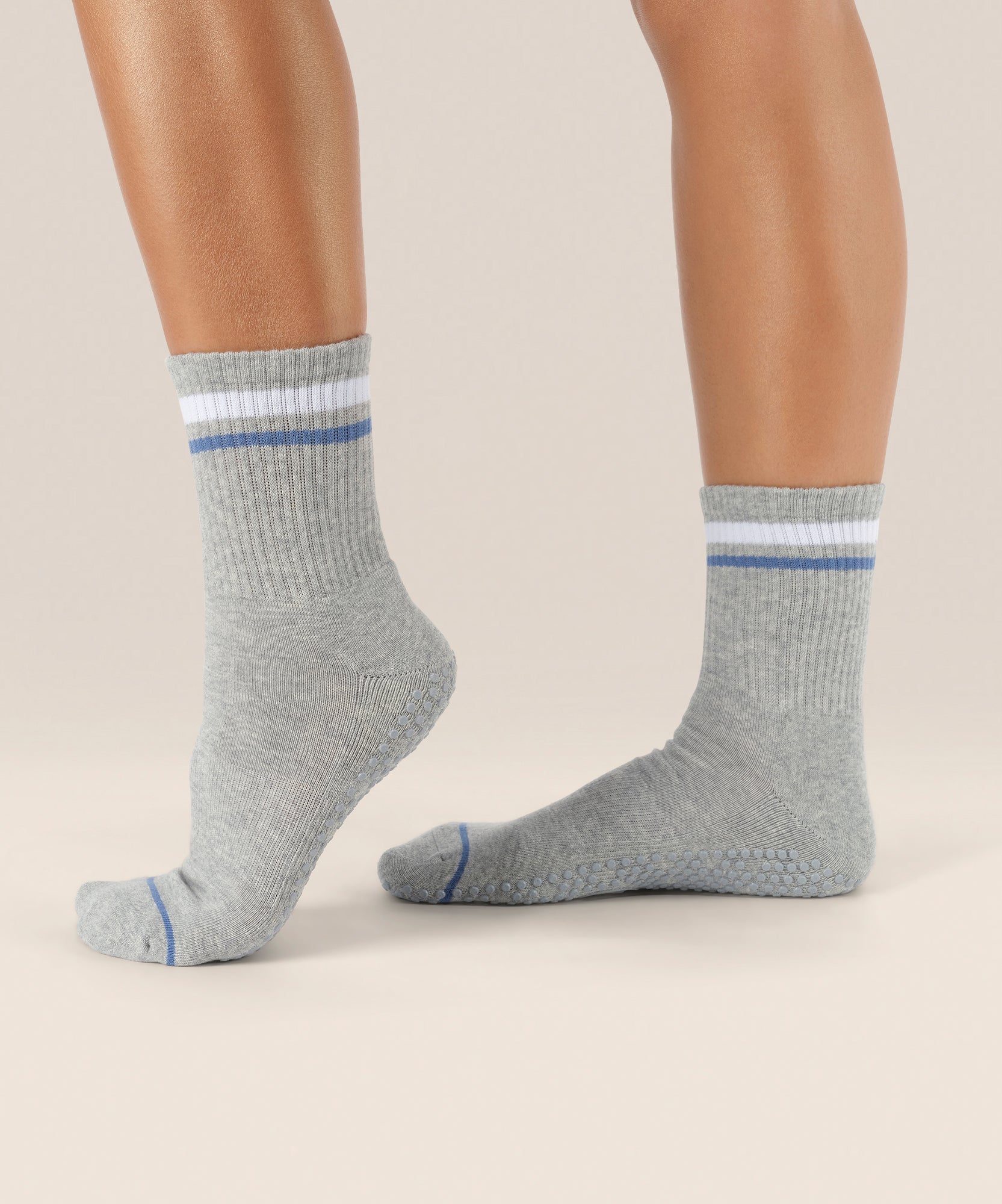 Crew Grip Socks - Varsity Stripe Marle