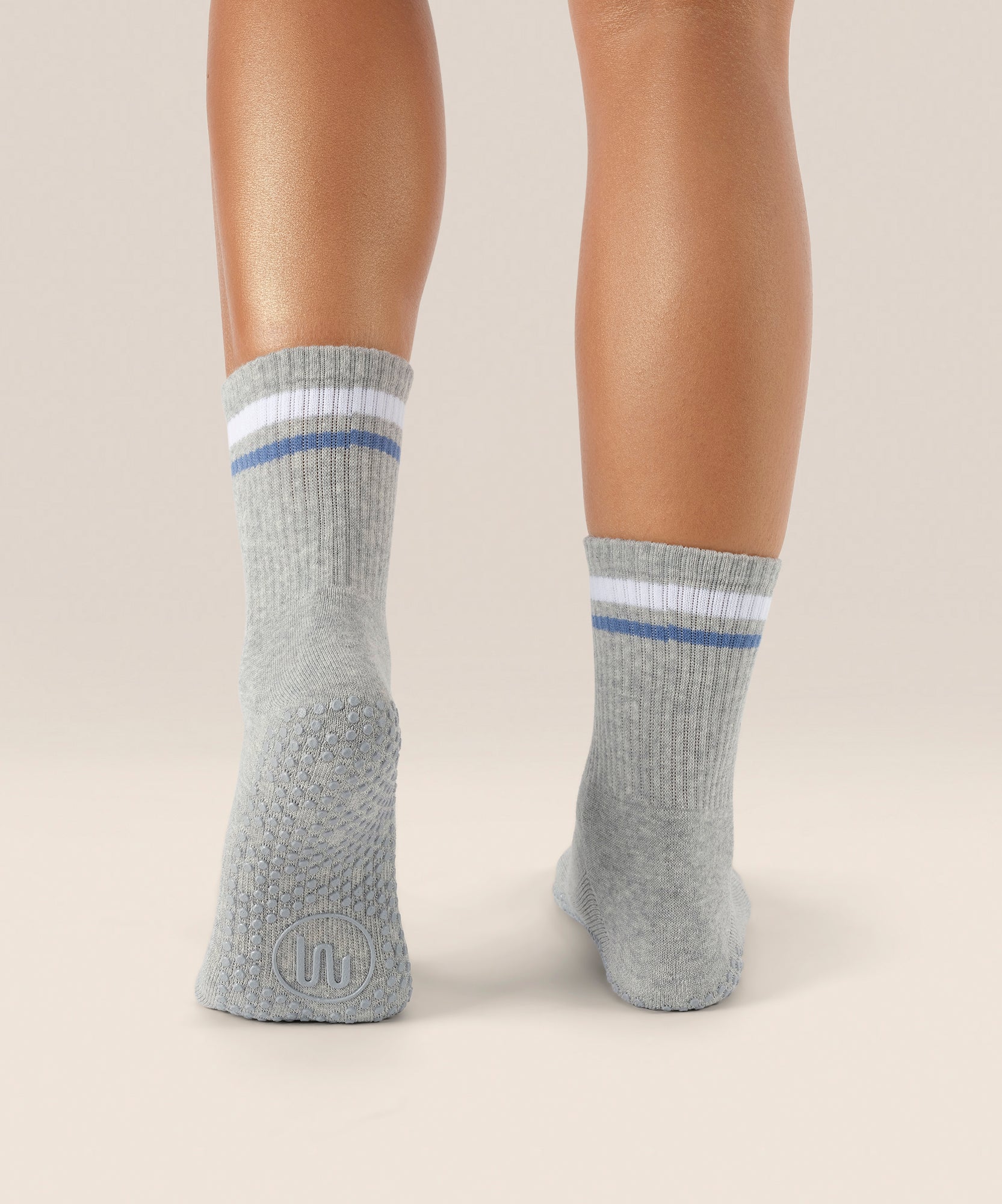 Crew Grip Socks - Varsity Stripe Marle