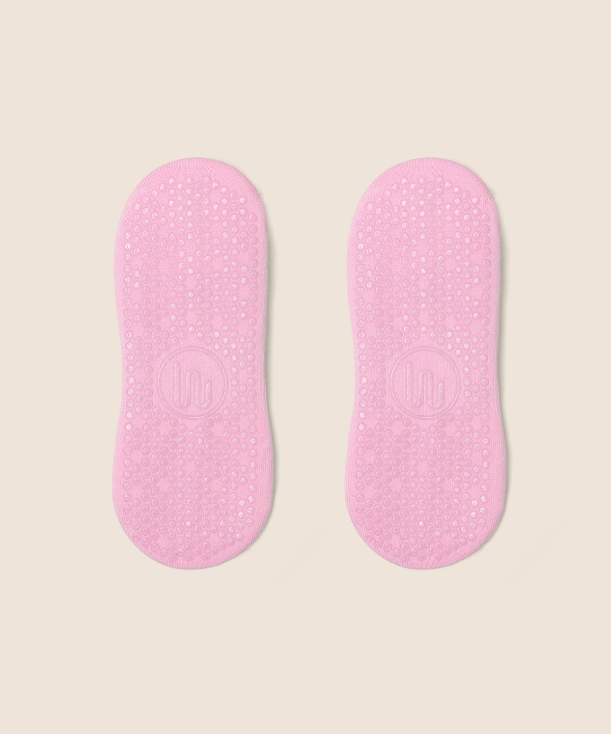 Low Rise Grip Socks - Cool Pink
