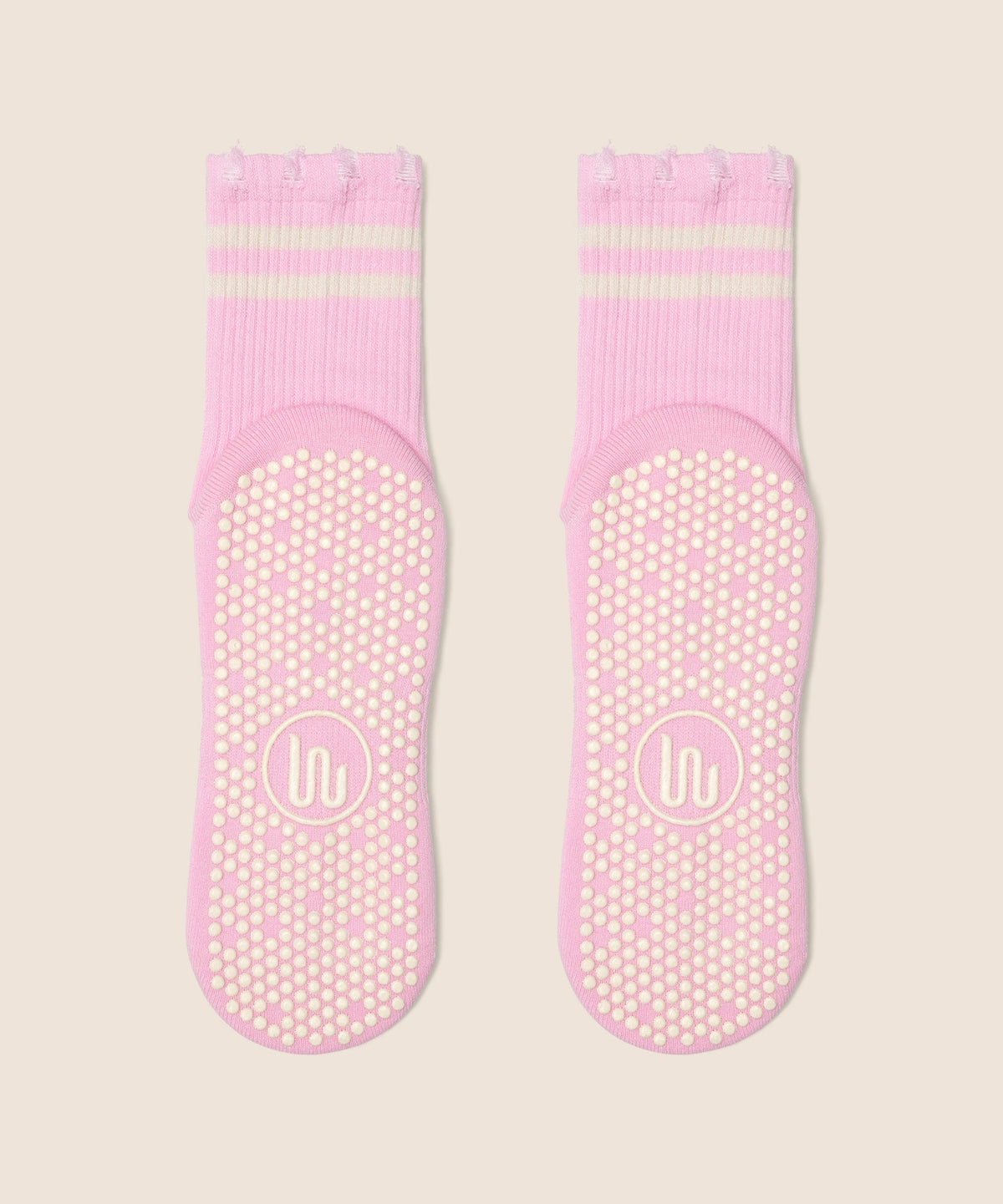 Crew Grip Socks - Edgy Cool Pink