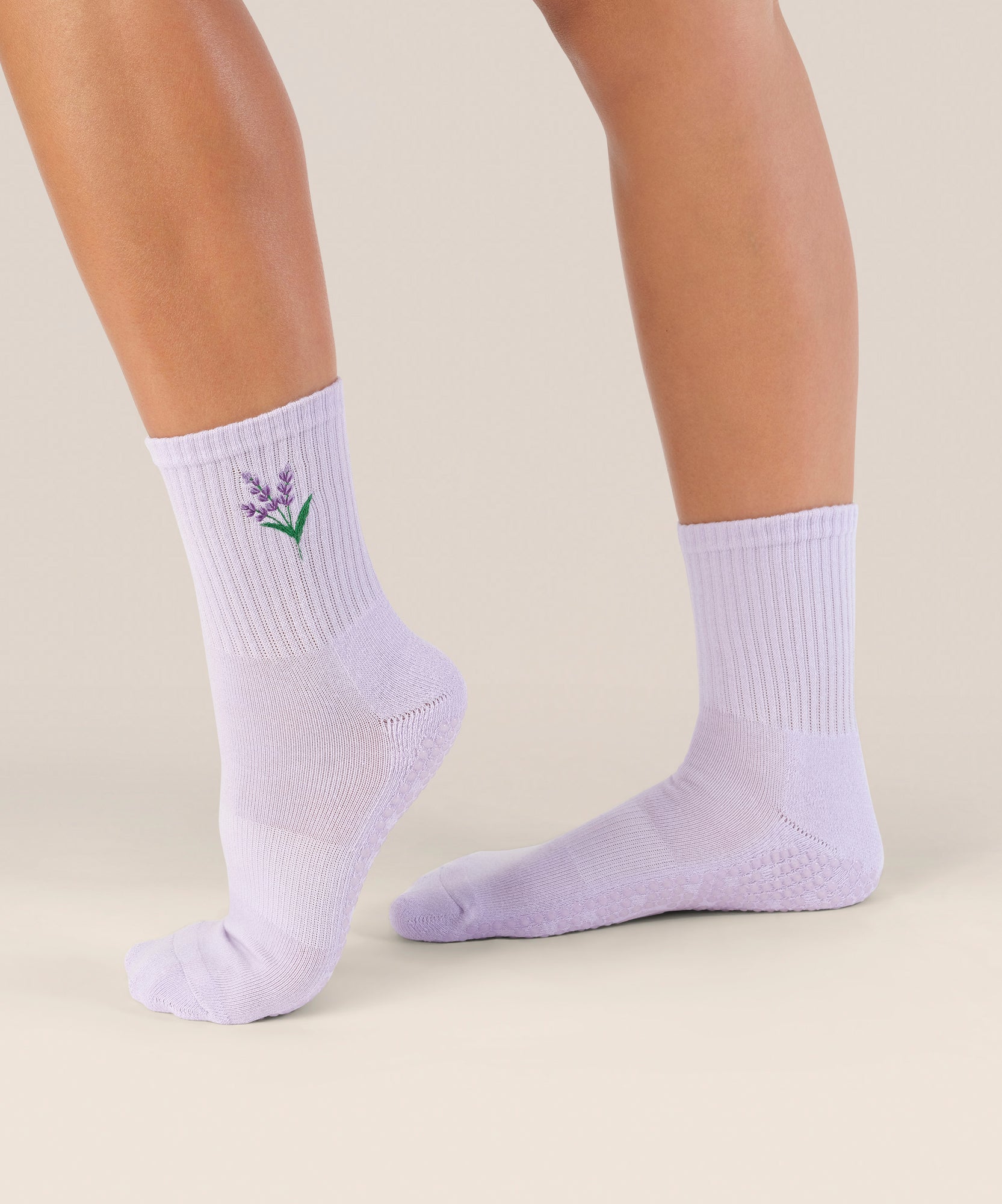 Crew Grip Socks - Lavender Haze