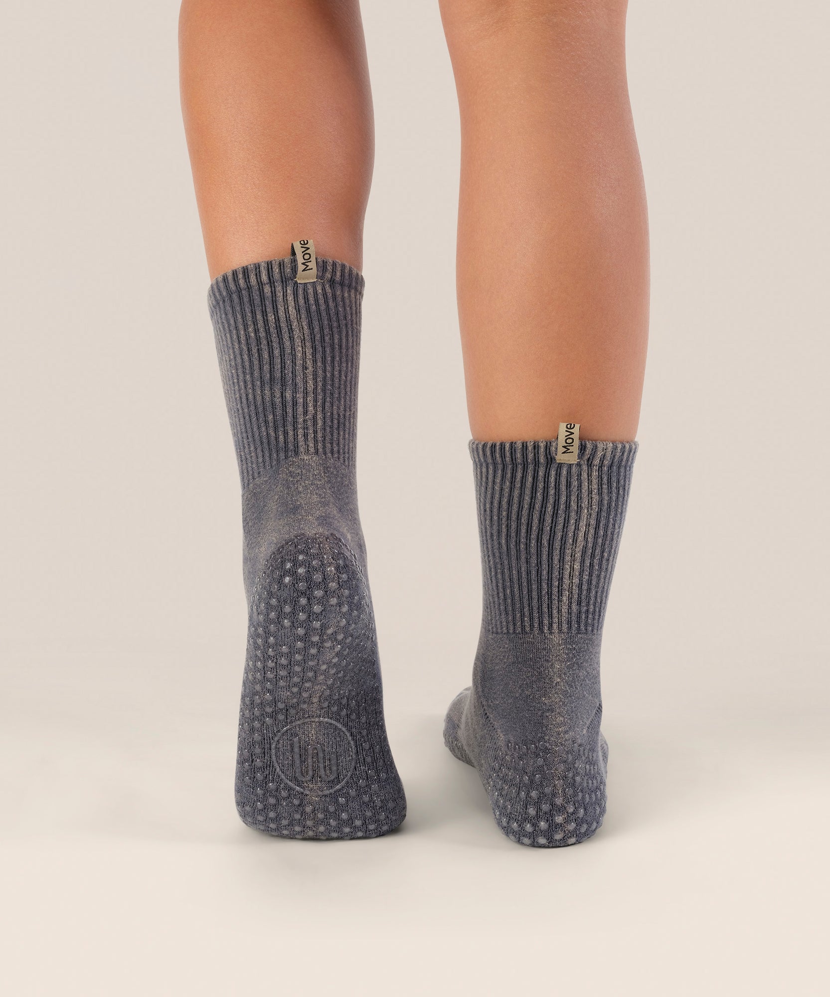 Crew Grip Socks - Vintage Rib Navy