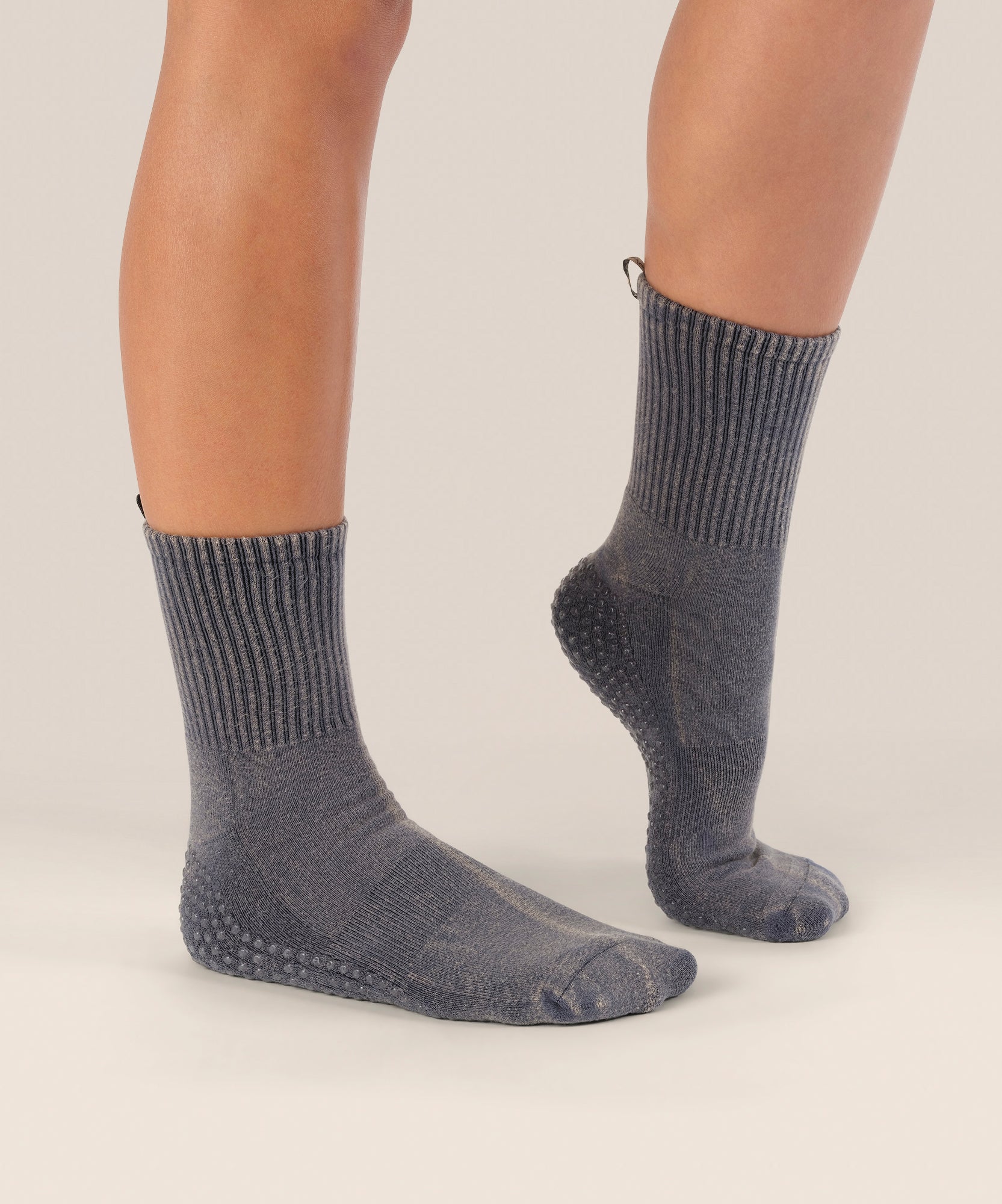 Crew Grip Socks - Vintage Rib Navy