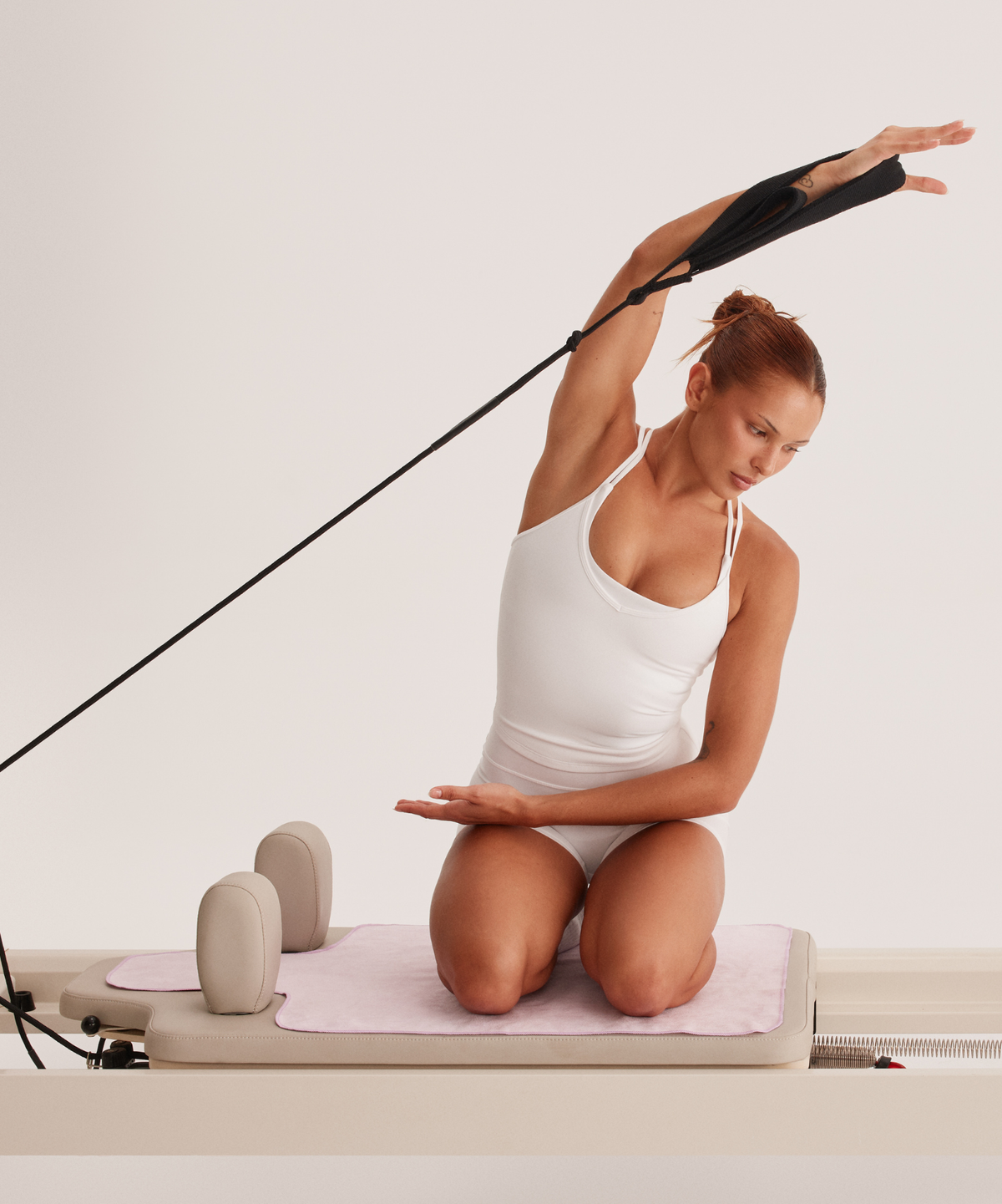Reformer Grip Towel - Cool Pink