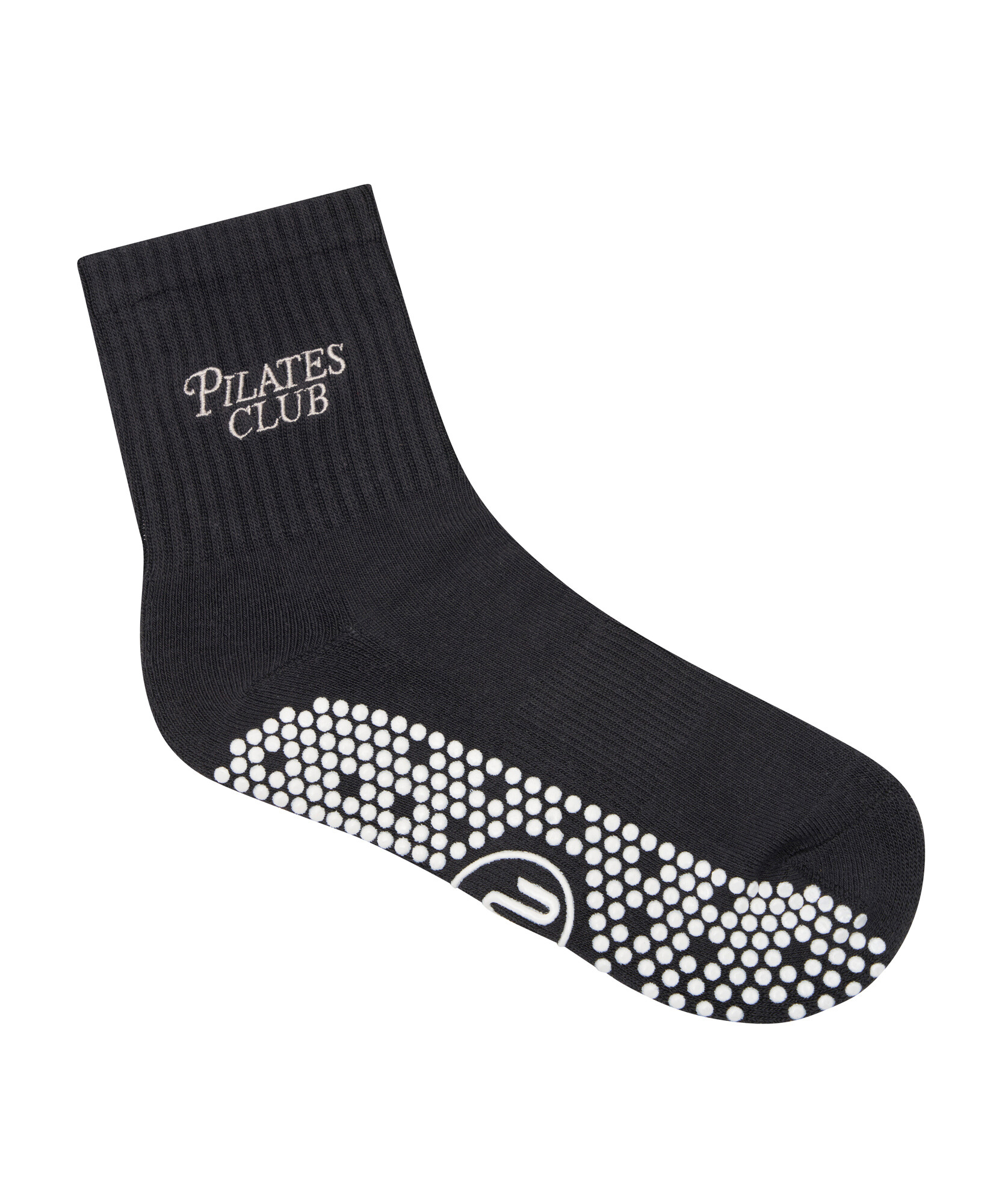 Crew Grip Socks - Pilates Club Ink