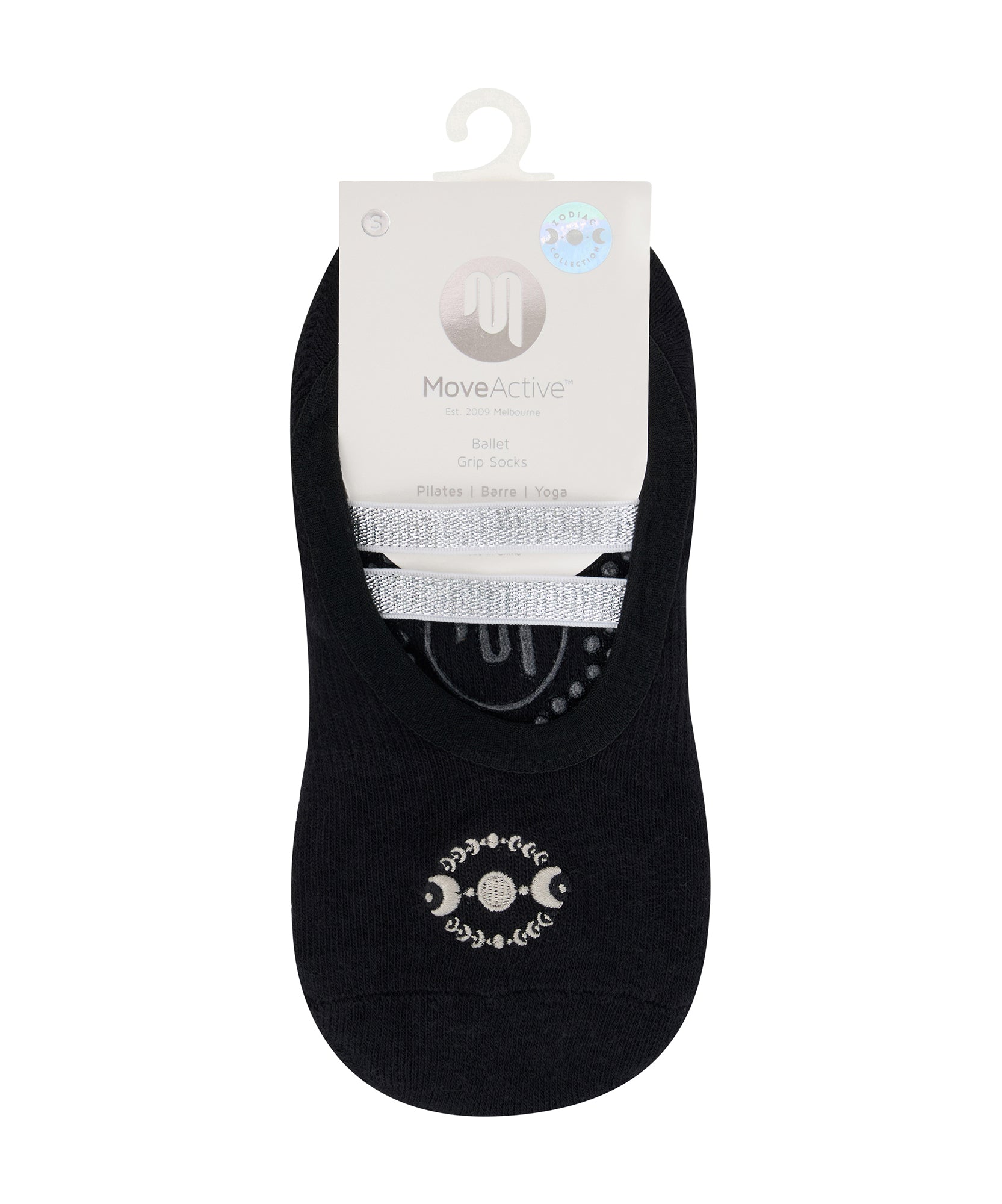 Ballet Non Slip Grip Socks - Solar Eclipse.