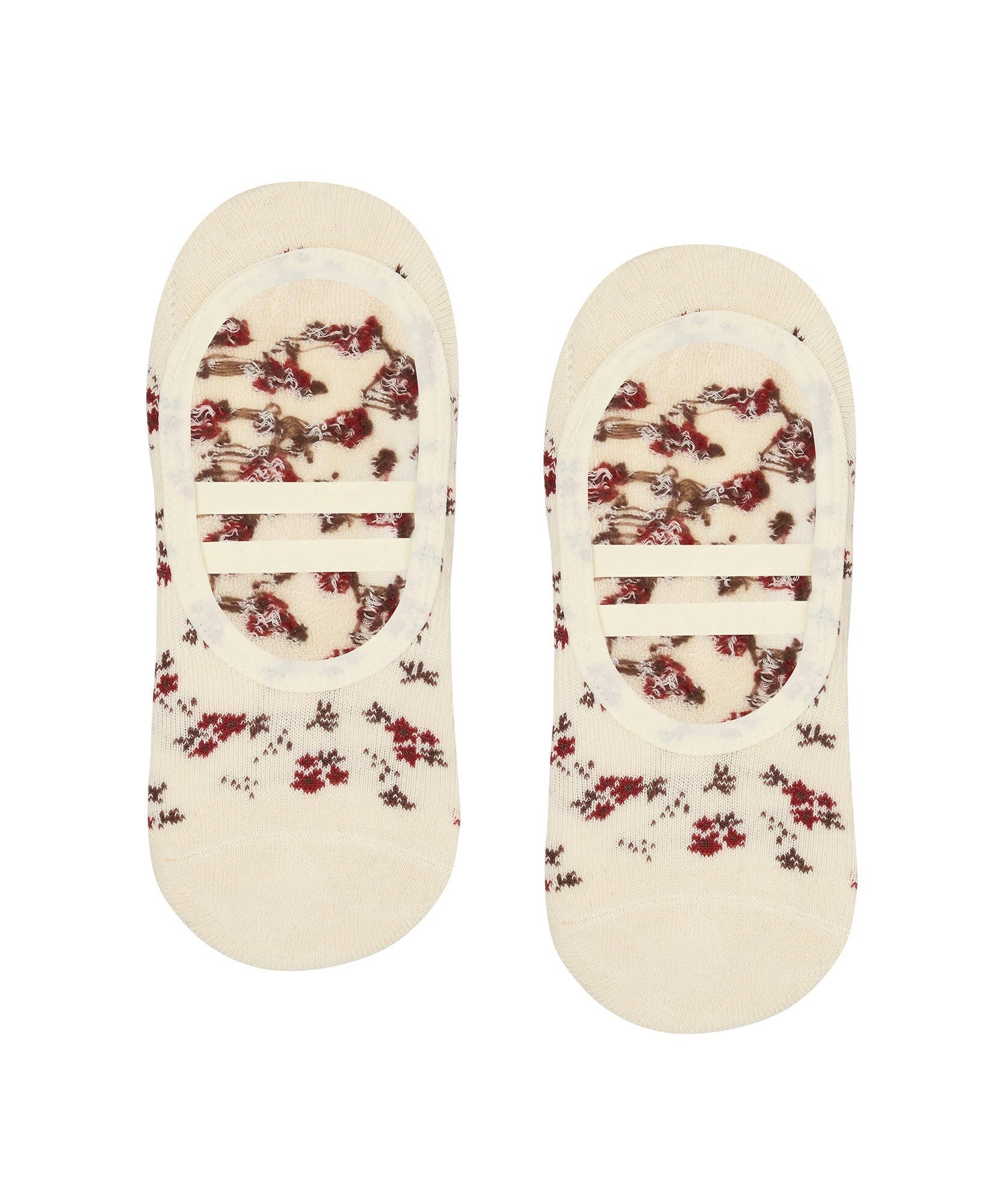 Ballet Non Slip Grip Socks - Ditsy Floral.