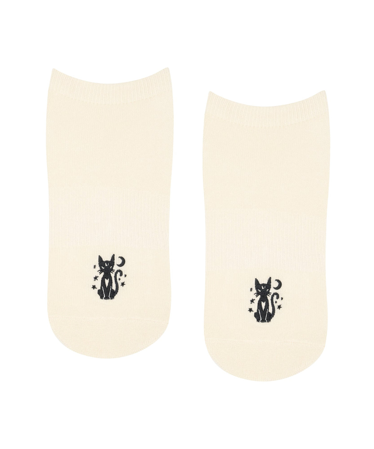 Classic Low Rise Grip Socks - Black Cat.