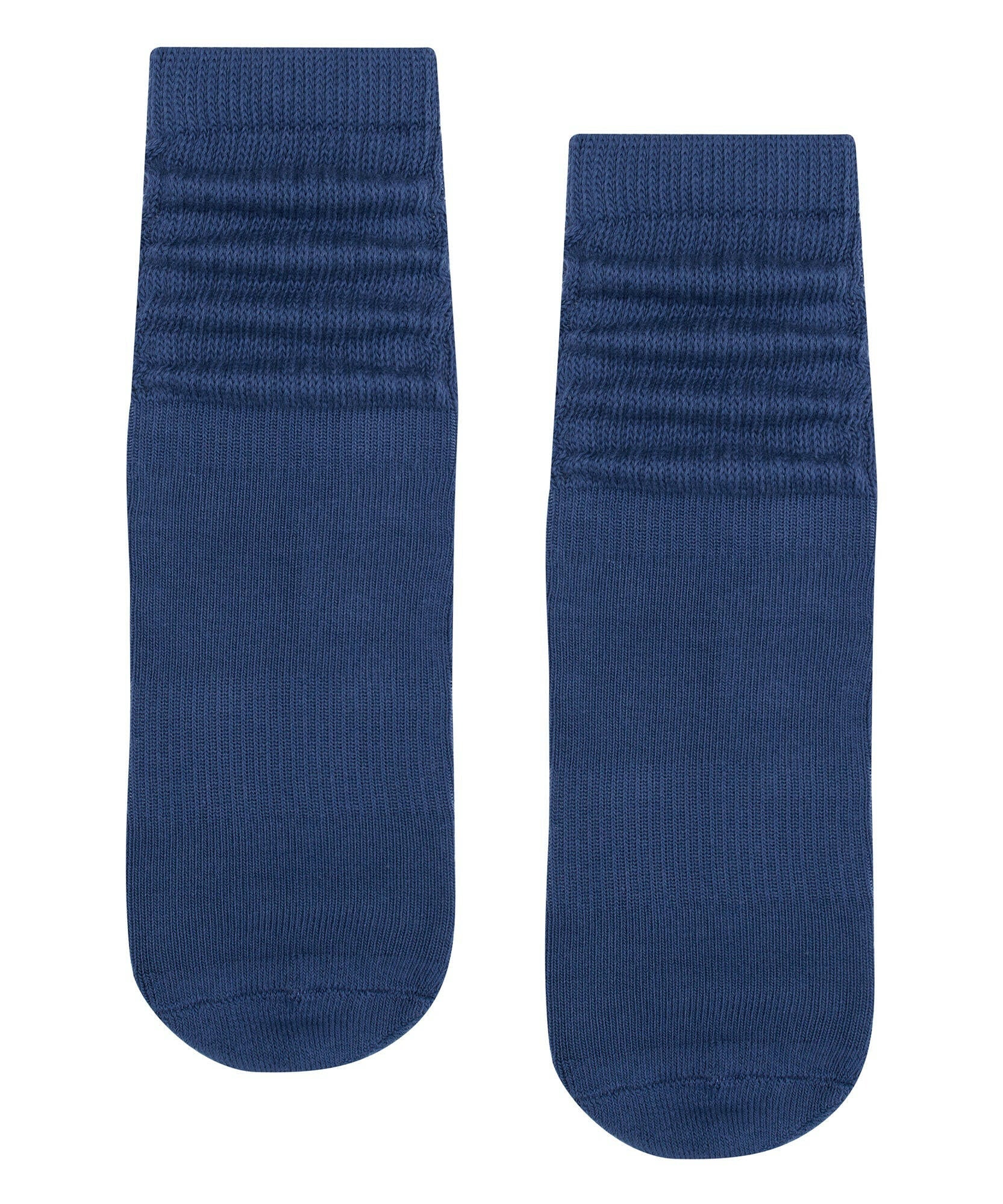 Scrunch Grip Socks - Denim Blue