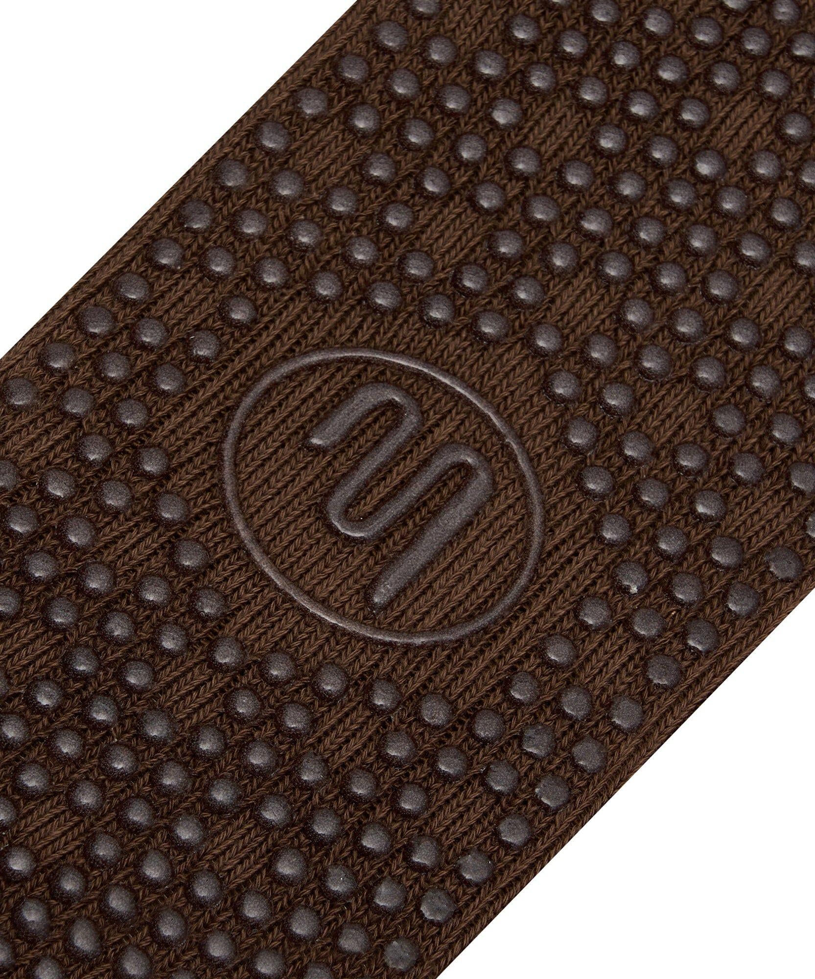 Scrunch Grip Socks - Chocolate