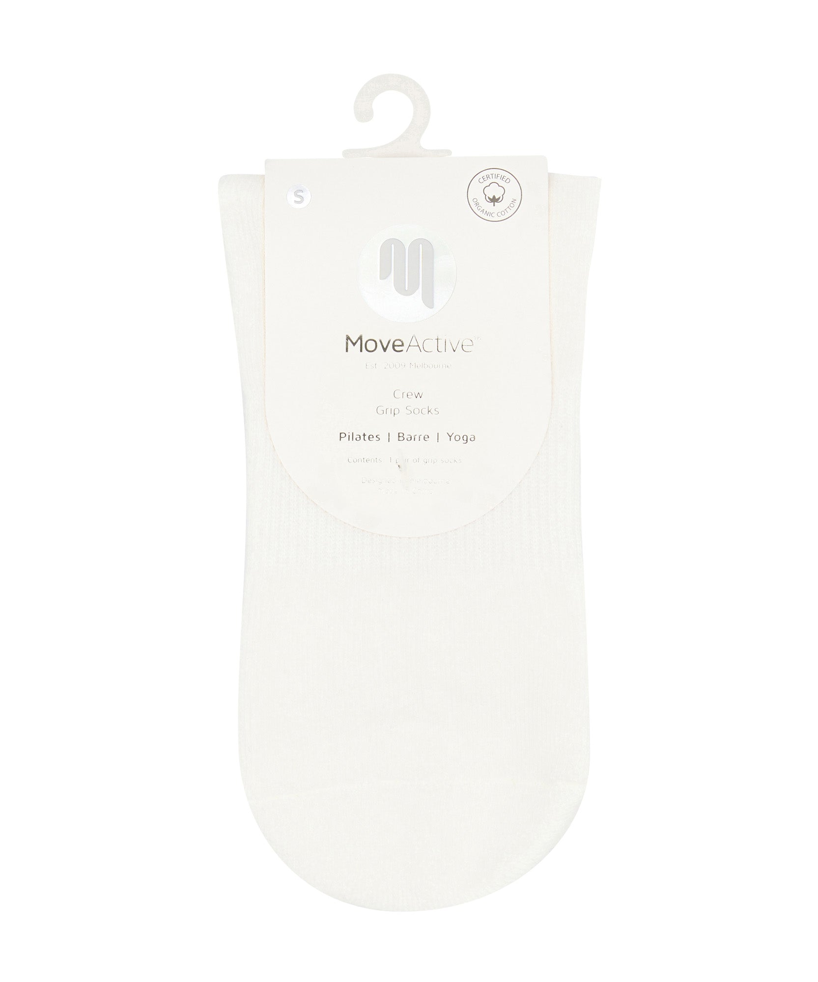 Crew Non Slip Grip Socks - Harvest Stripe