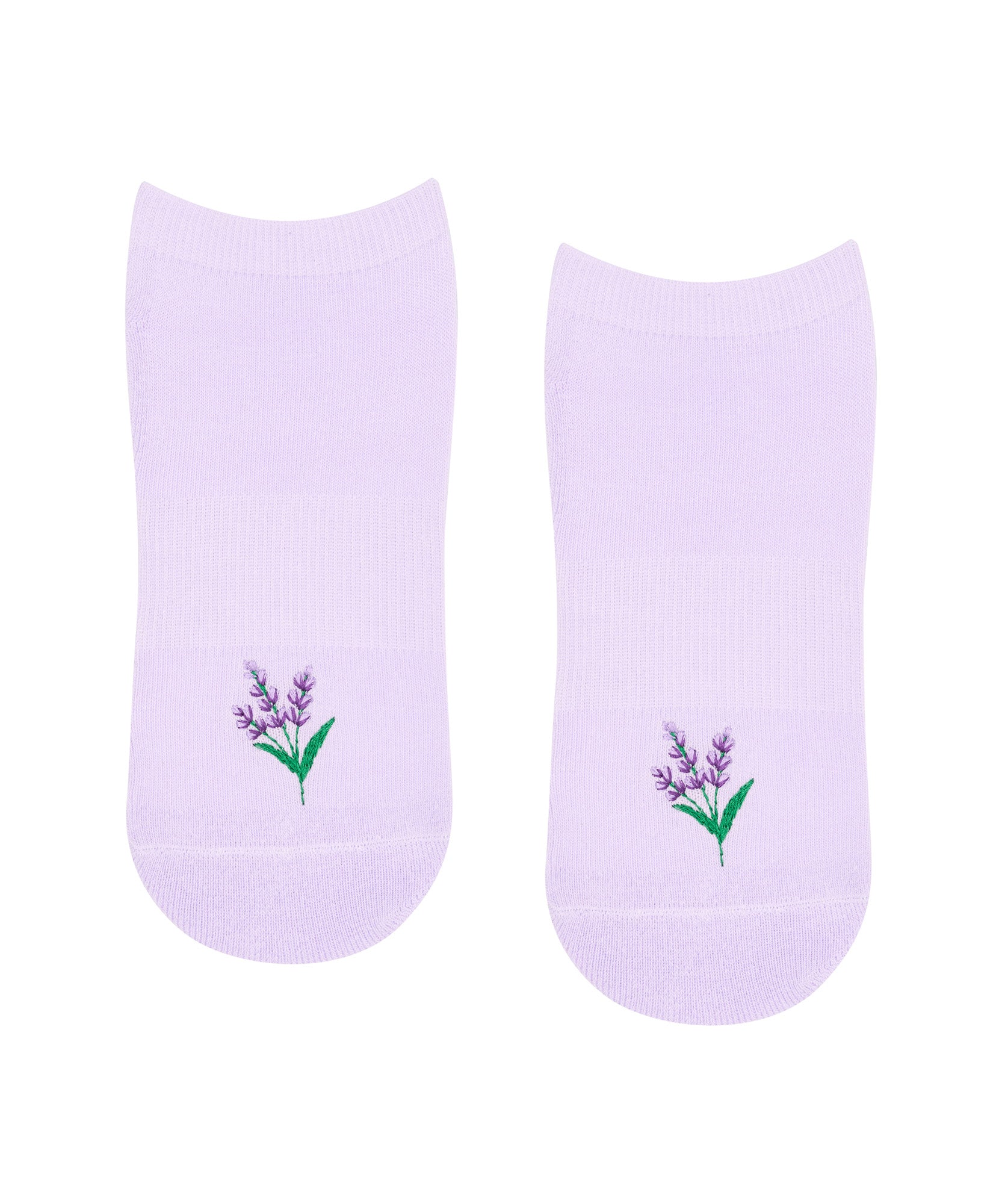 Low Rise Grip Socks - Lavender Haze