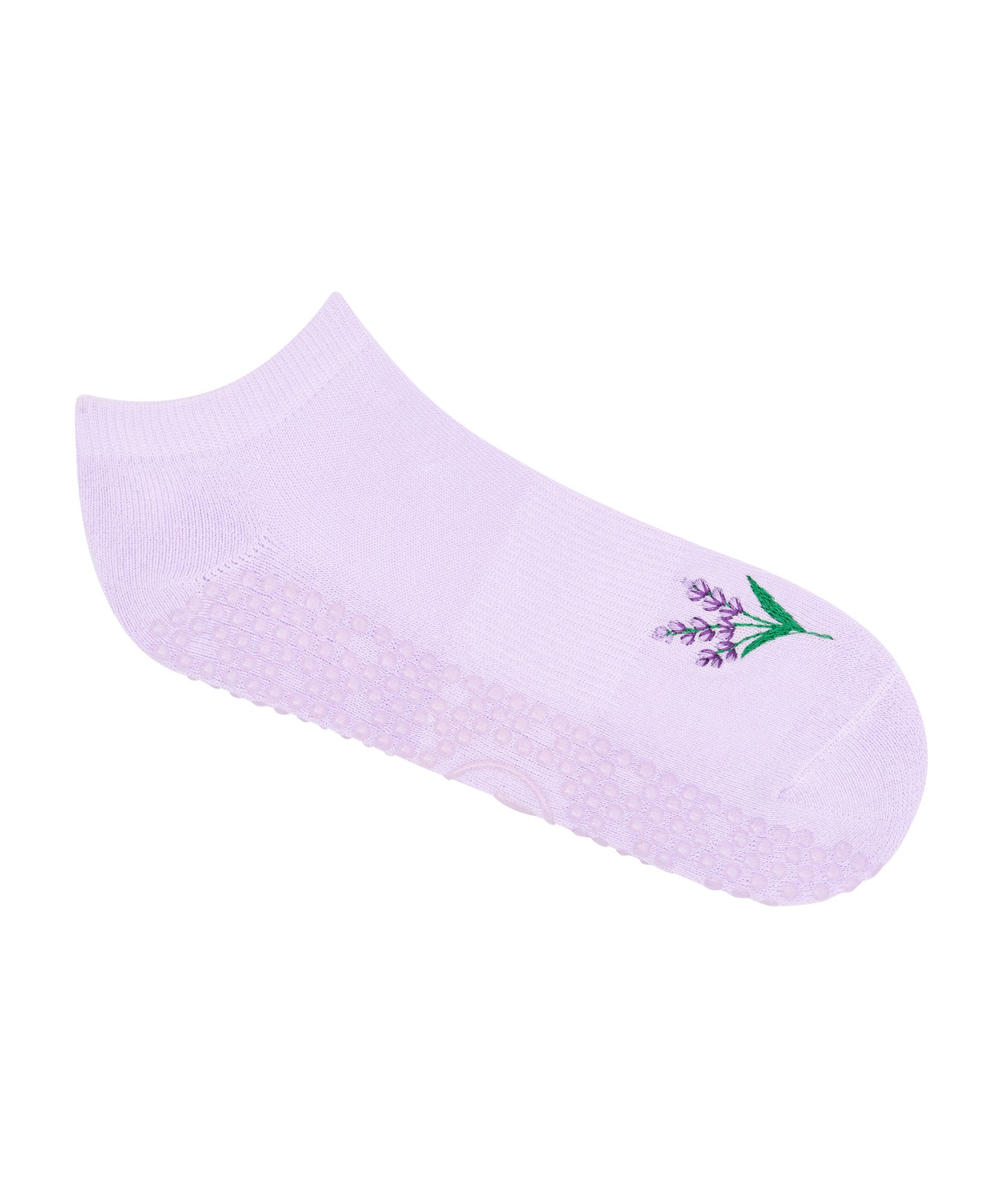 Low Rise Grip Socks - Lavender Haze