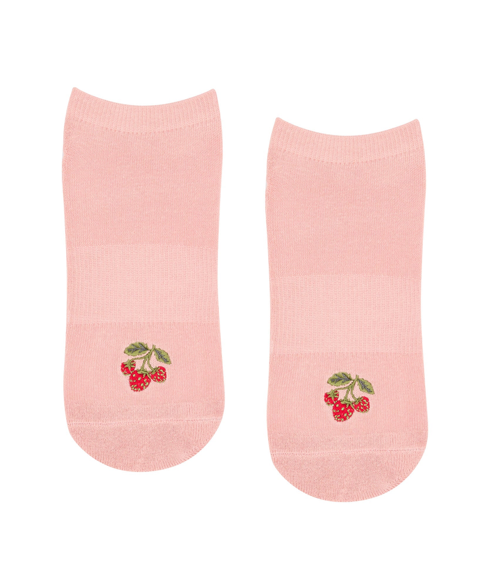 Low Rise Grip Socks - Strawberry Patch