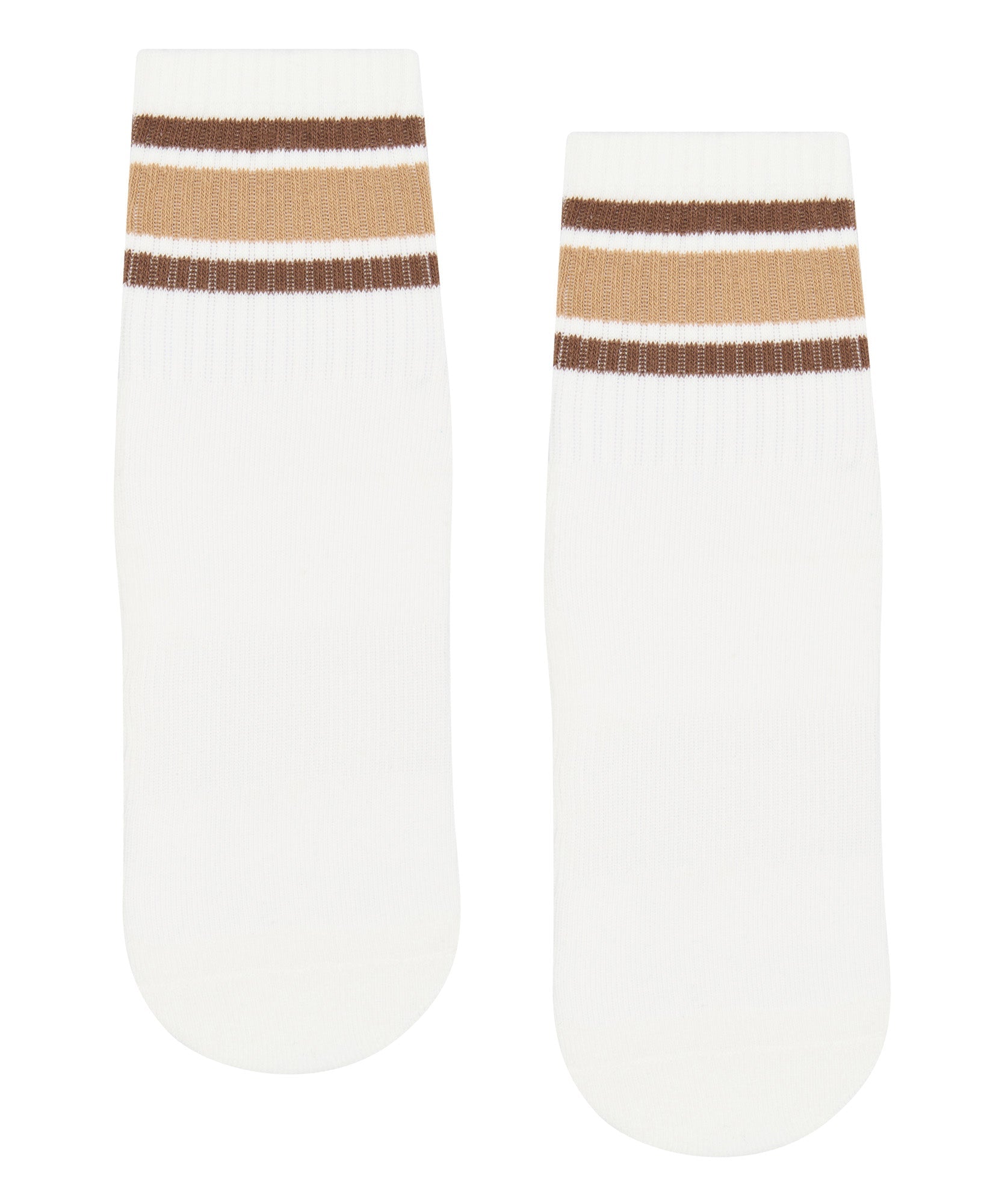 Crew Non Slip Grip Socks - Harvest Stripe
