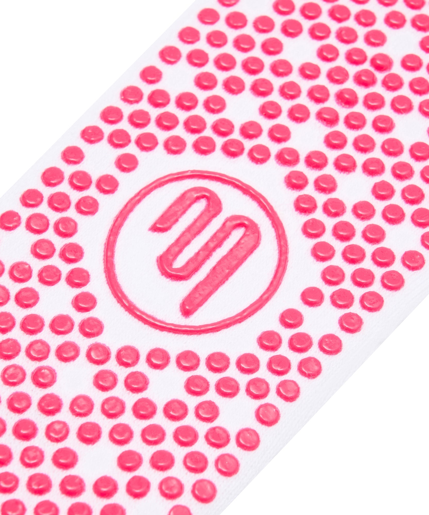 Crew Grip Socks - Neon Pink Stripe