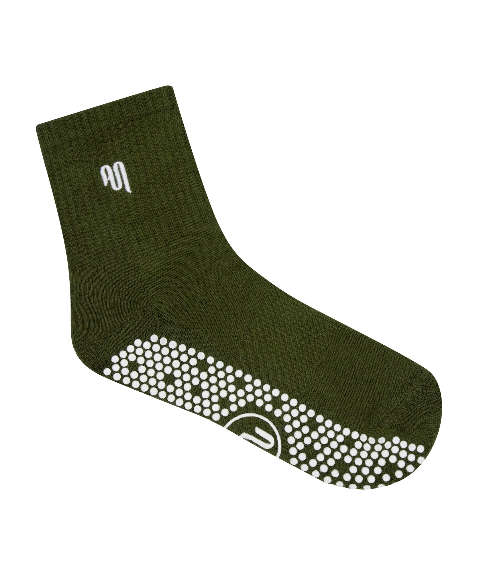 Crew Grip Socks - MoveActive Khaki