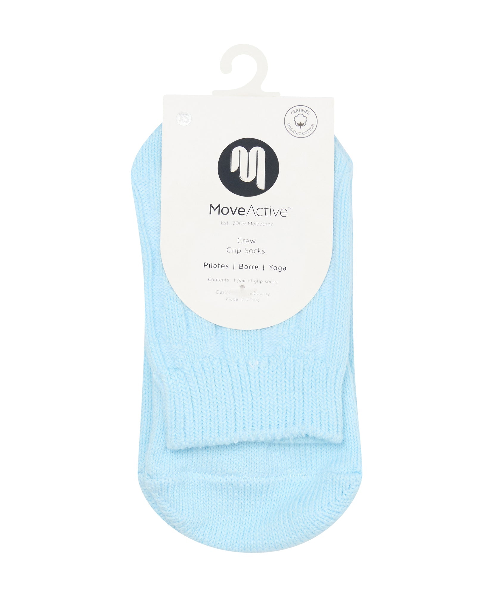 Crew Grip Socks - Cable-Knit Ice