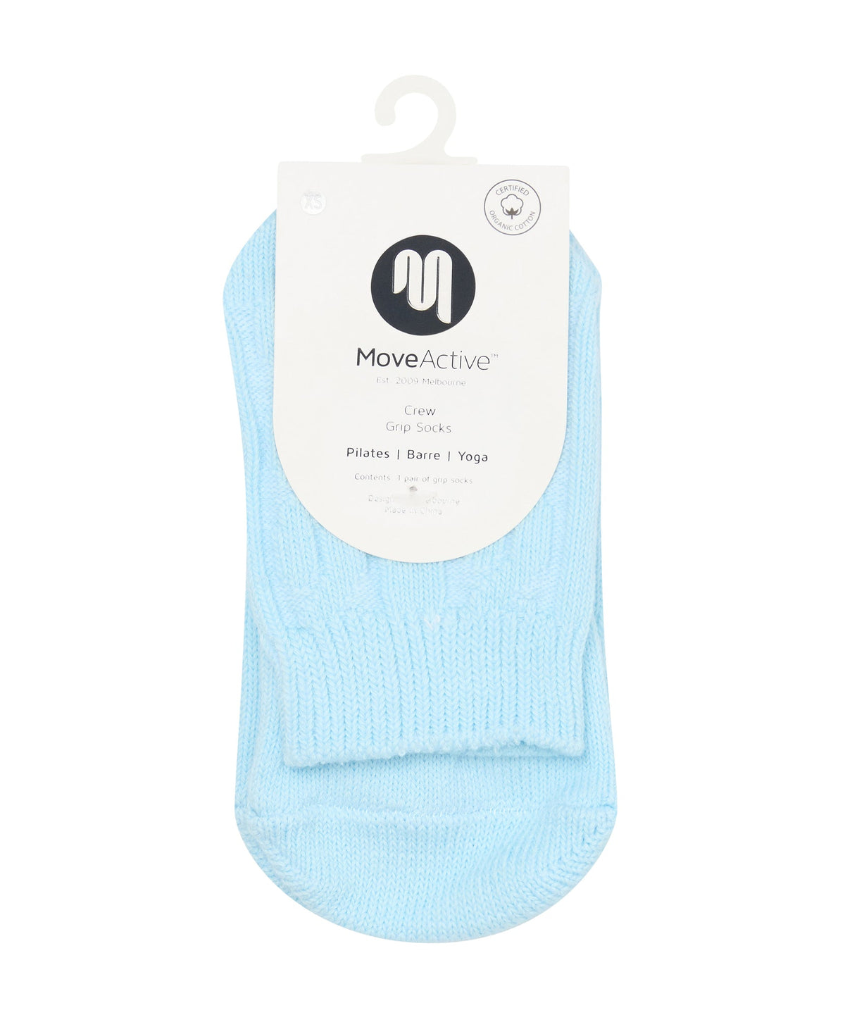 Crew Grip Socks - Cable-Knit Ice