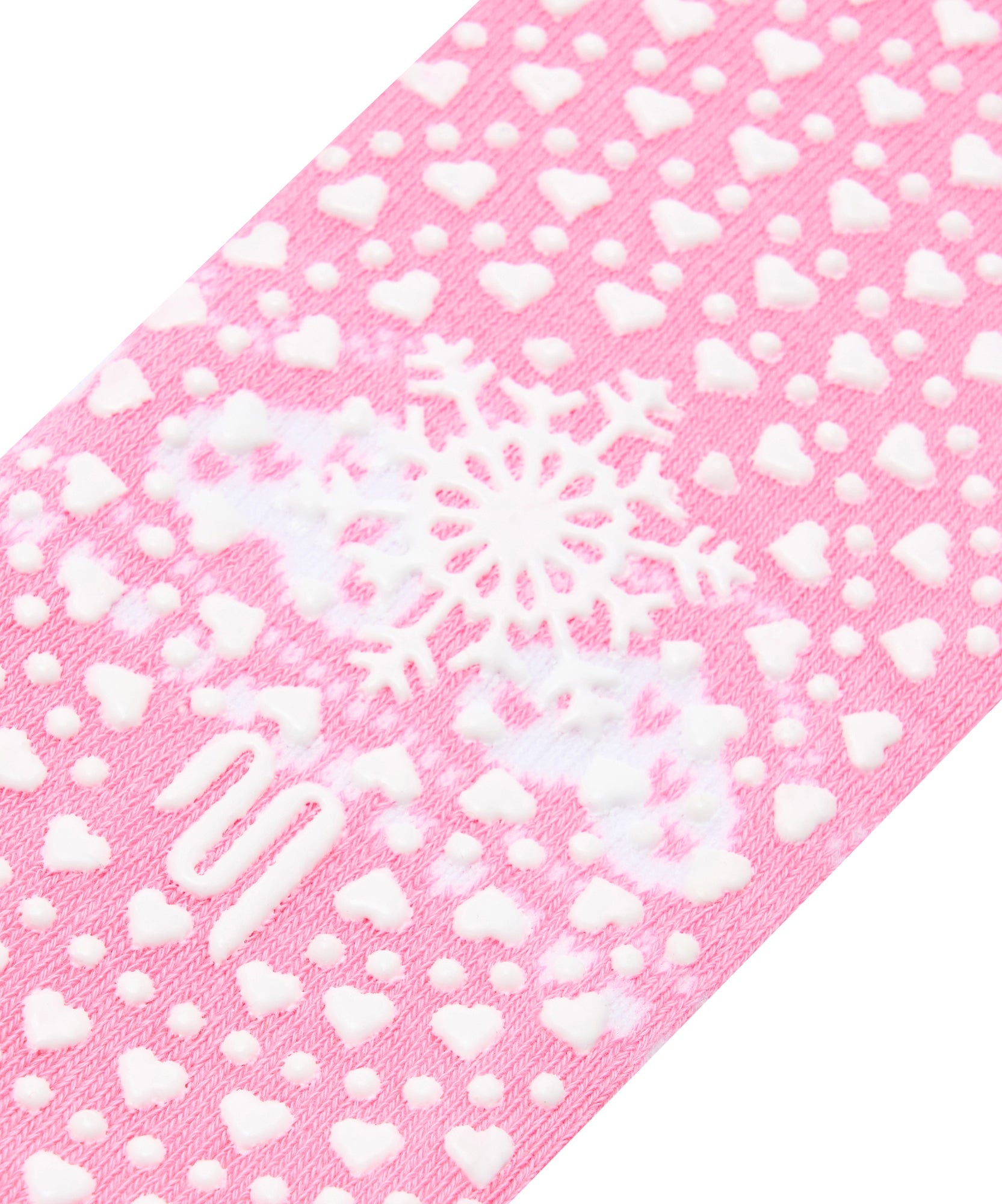 Low Rise Grip Socks - Alpine Heart Rose