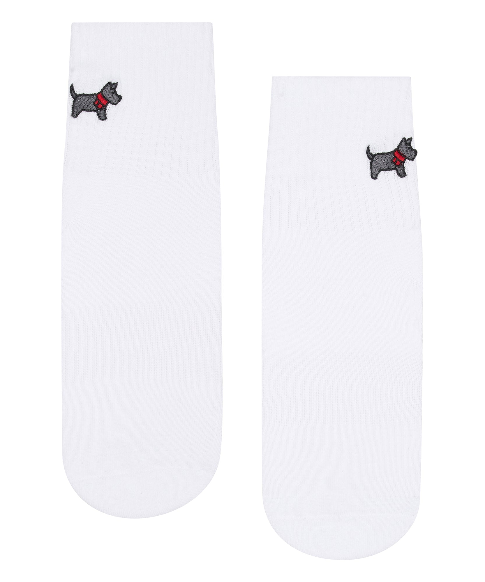 Crew Grip Socks - Cosy Pup Ivory