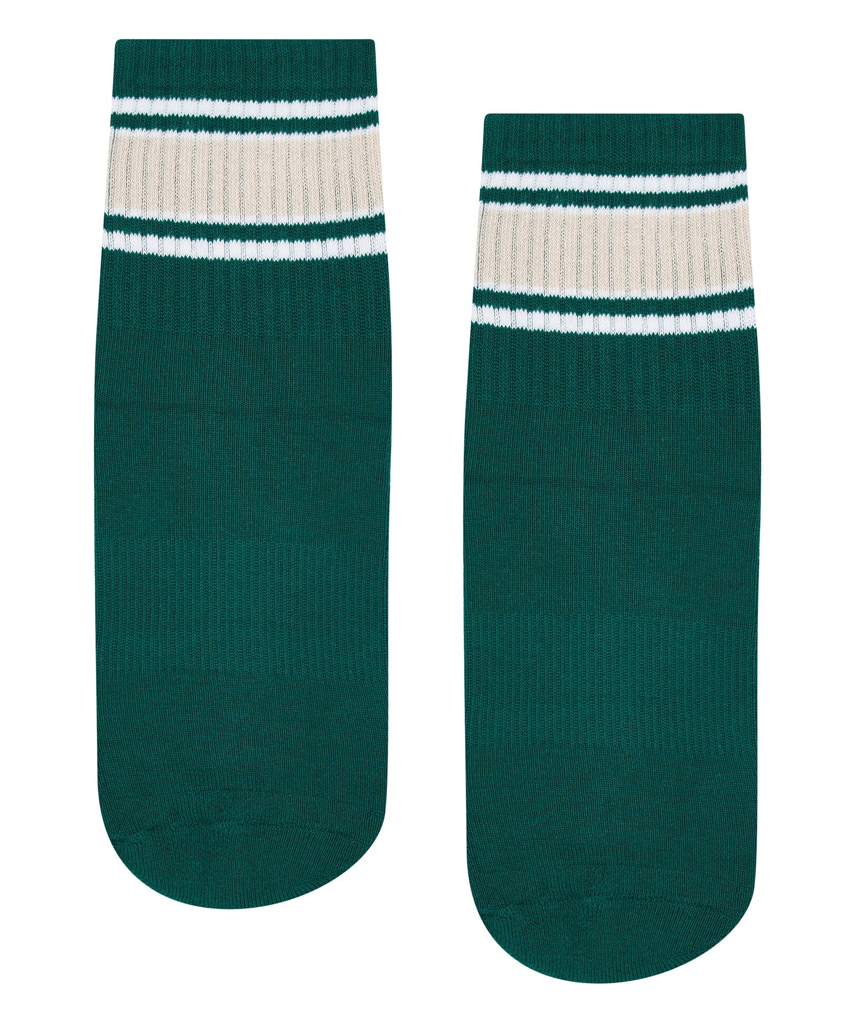 Crew Grip Socks - Emerald Oat Stripe