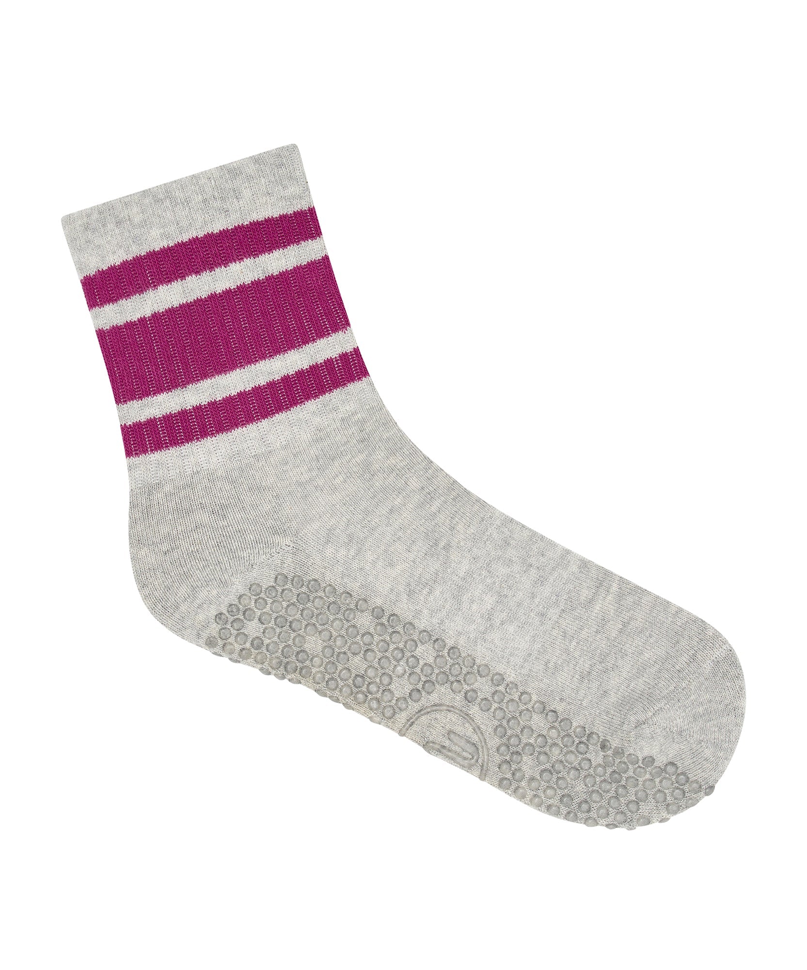 Crew Grip Socks - Marle Fuchsia Stripe