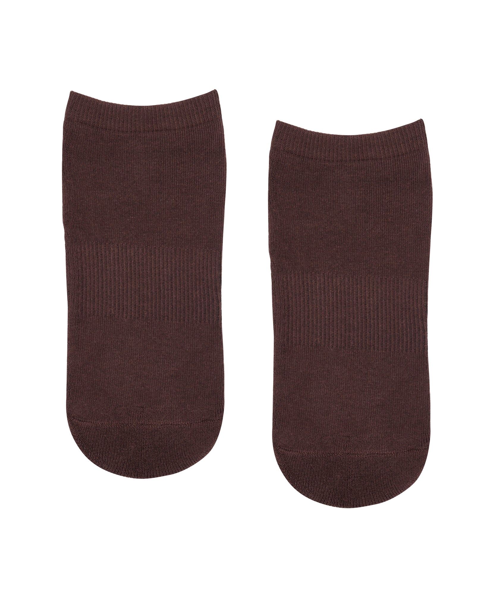 Classic Low Rise Grip Socks - Espresso