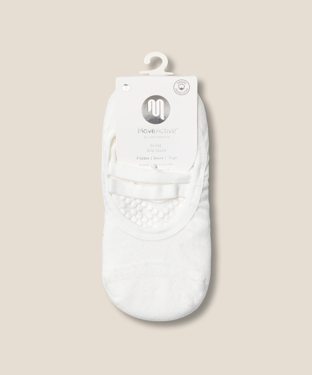 Ballet Grip Socks - Ivory