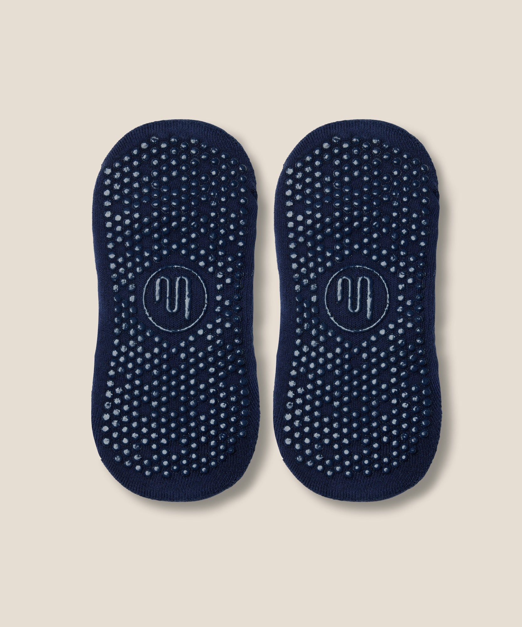 Ballet Grip Socks - Cross Navy