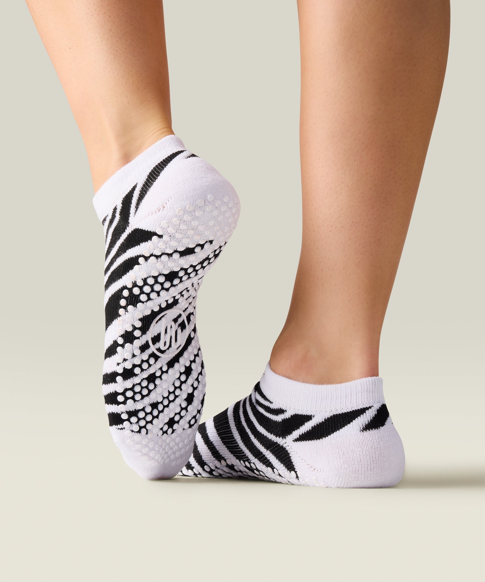 Low Rise Grip Socks - Savanna Stripes