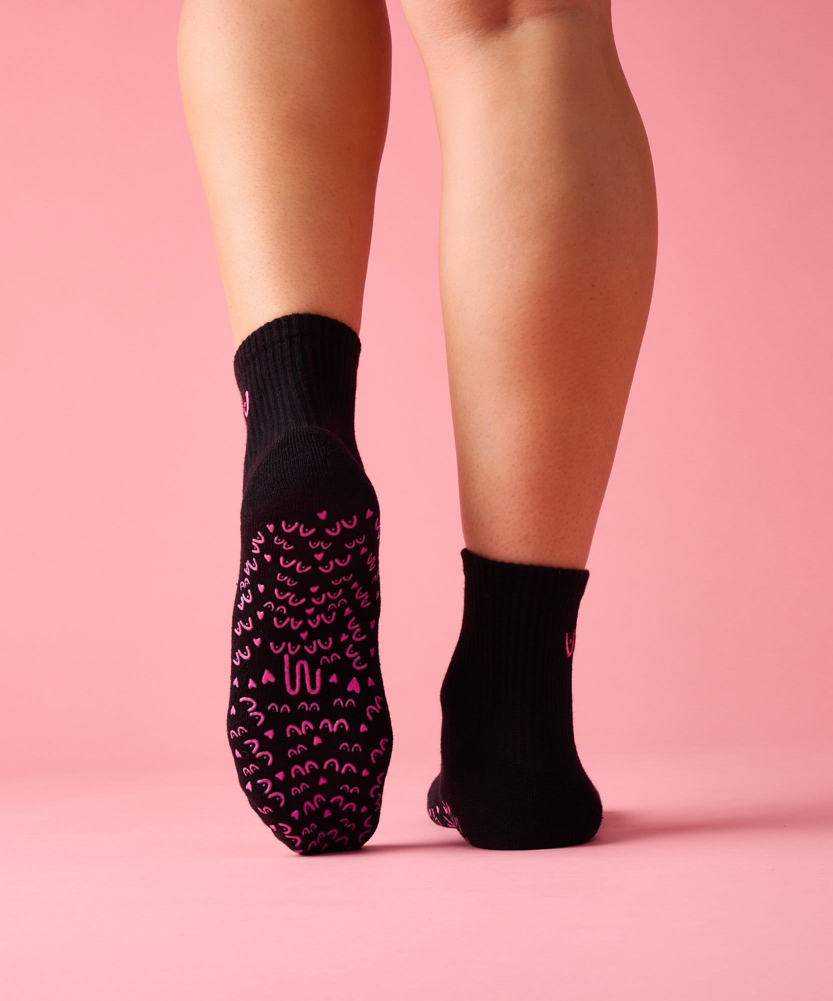 Crew Grip Socks - Power in Pairs Black