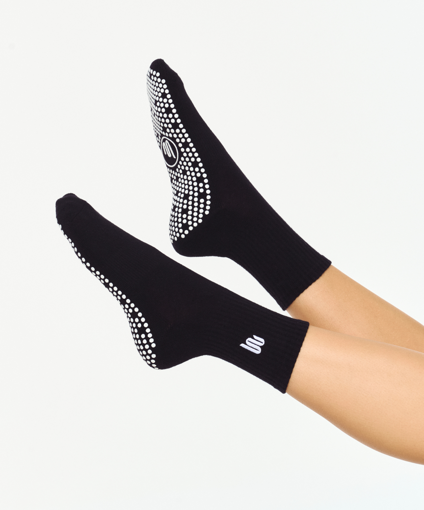 Crew Grip Socks - MoveActive Black