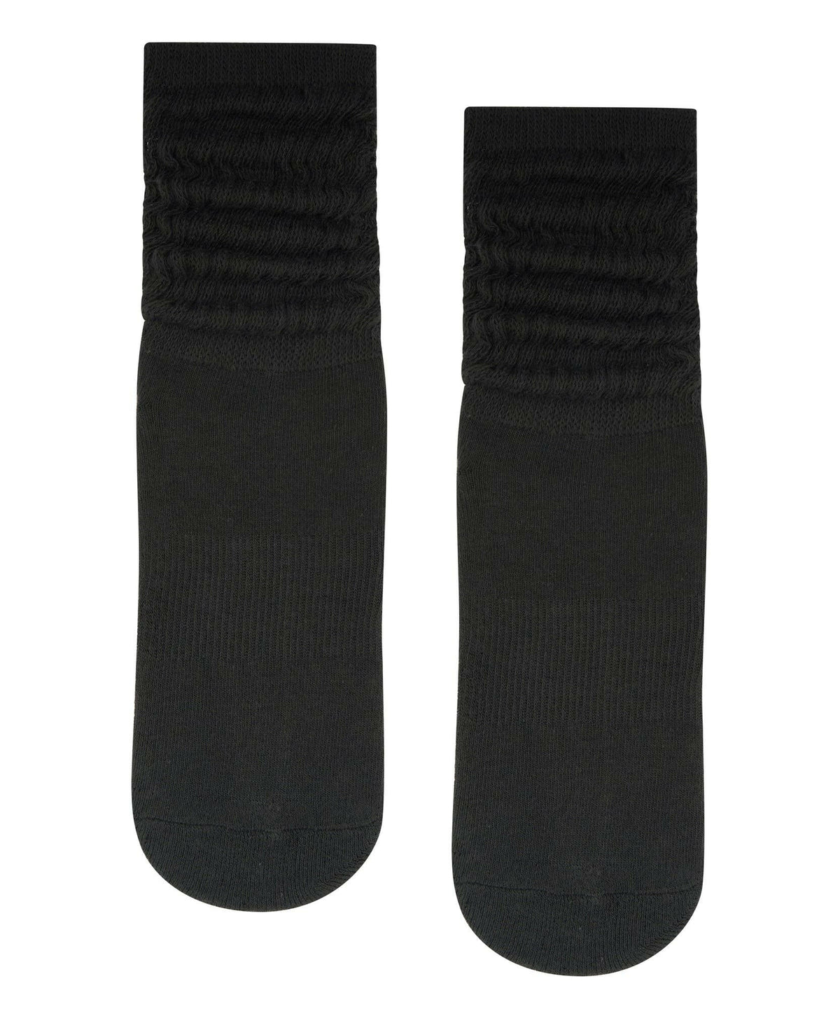 Scrunch Non Slip Grip Socks - Charcoal.