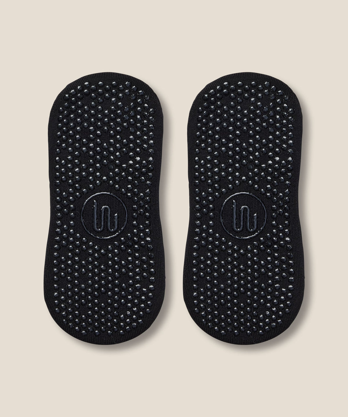Low Rise Grip Socks - Gem Black