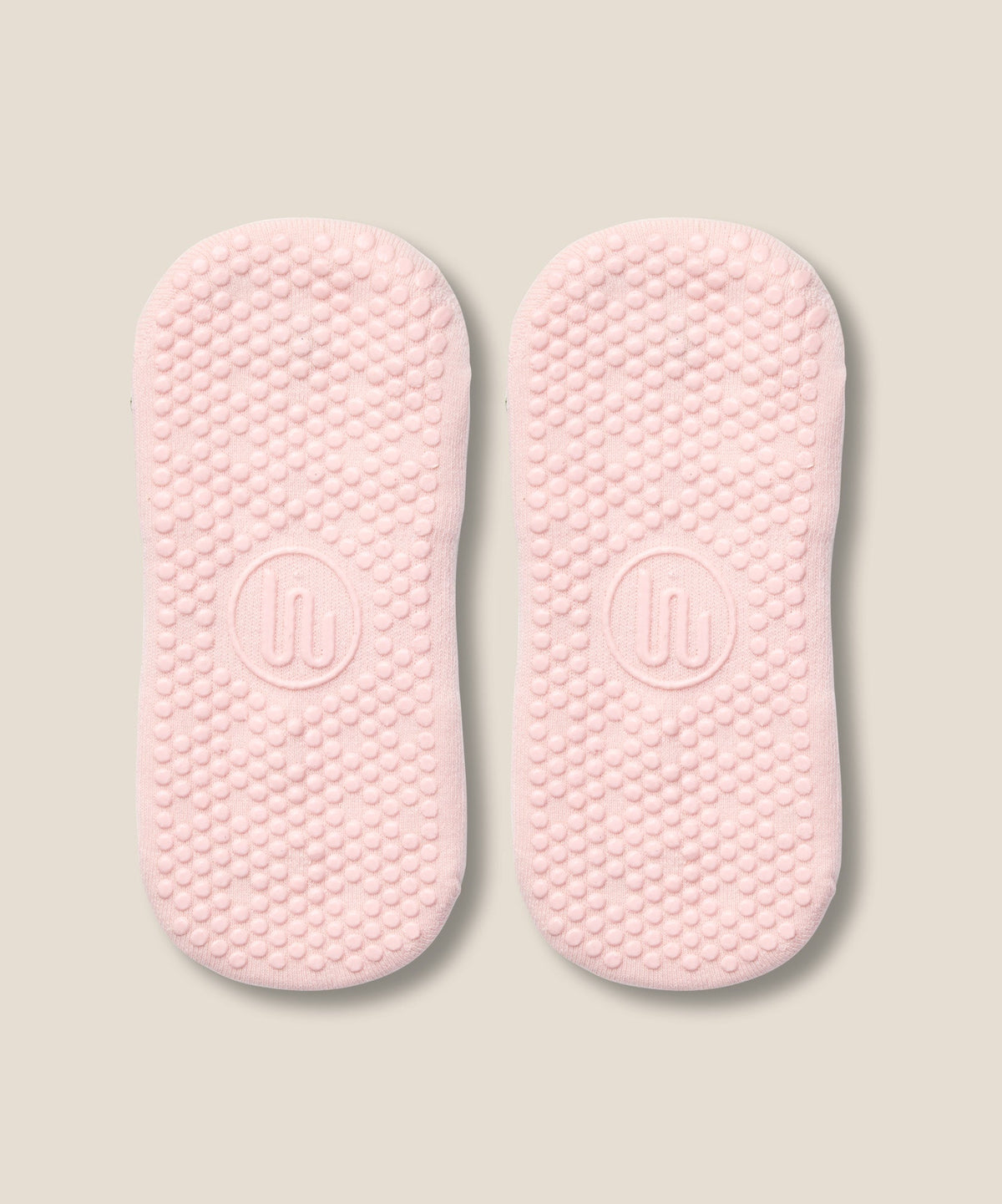 Low Rise Grip Socks - Ruffle Blush