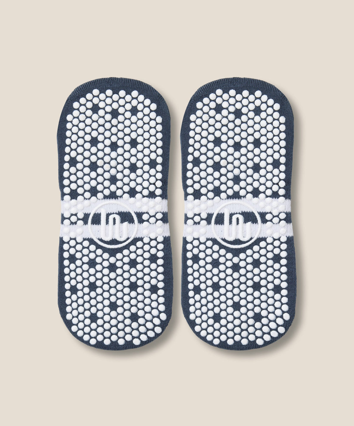 Low Rise Grip Socks - French Navy