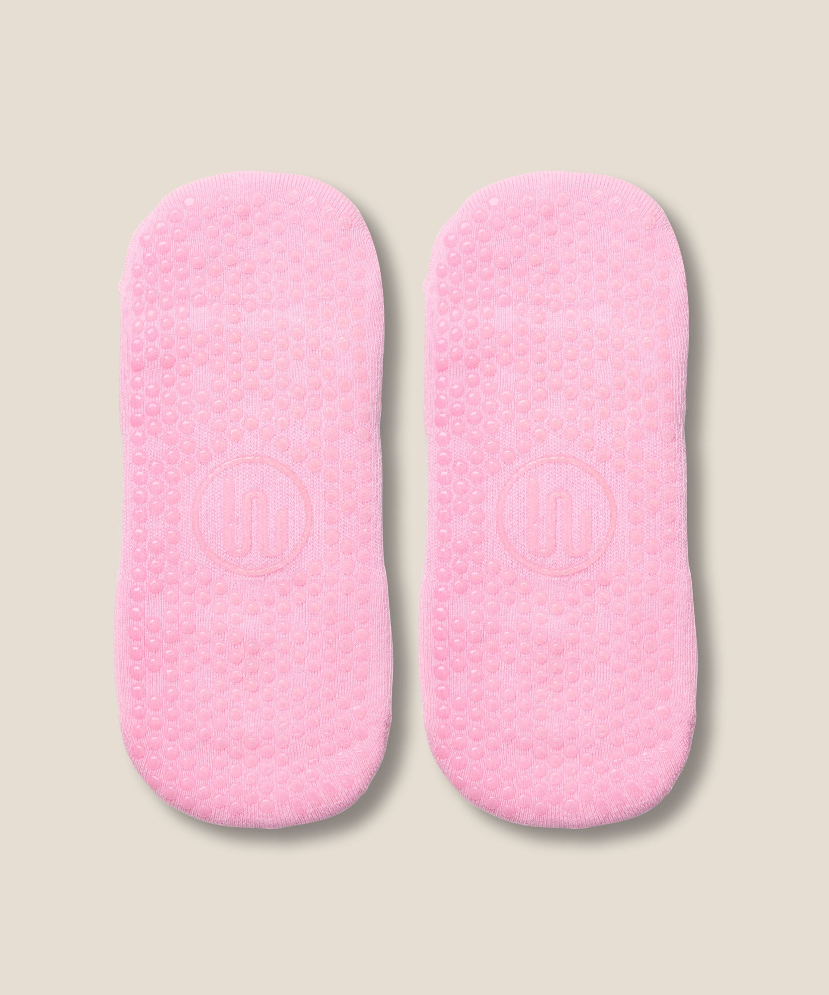 Low Rise Grip Socks - Gem Pink