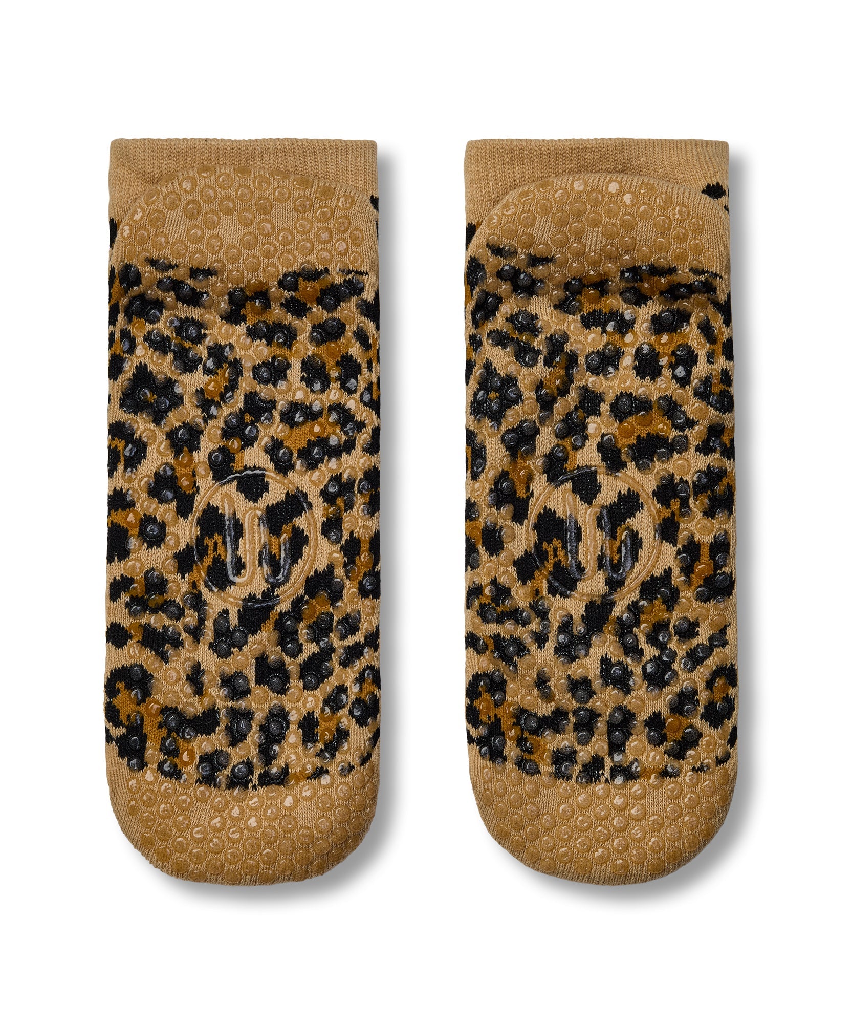 Classic Low Rise Grip Socks - Safari Spots
